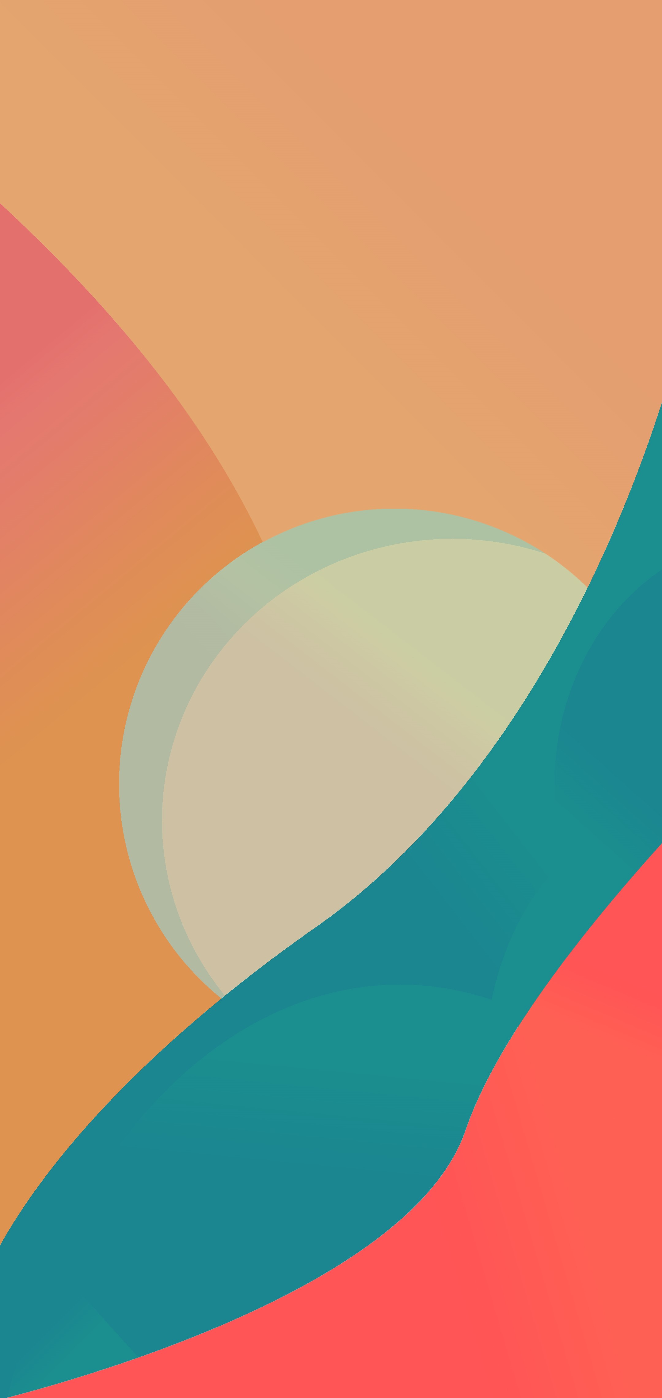 Abstract geometric shapes with gradient colors HD Phone Wallpaper