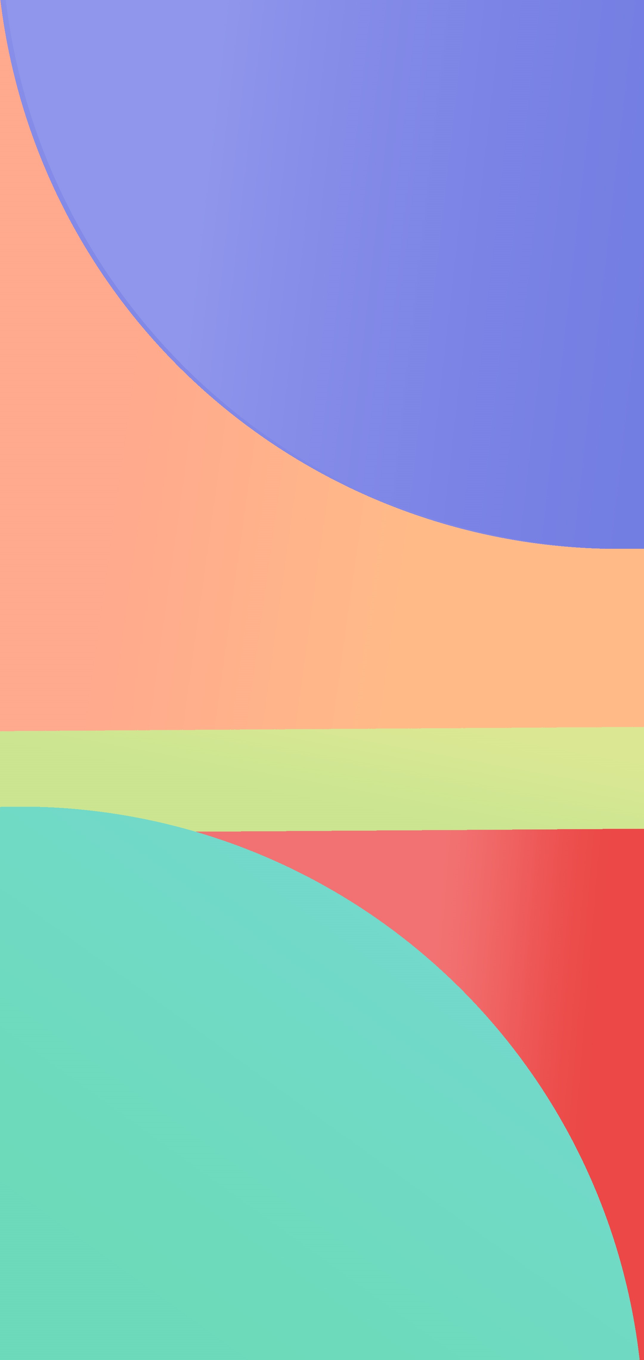 Abstract geometric shapes with gradient colors HD Phone Wallpaper