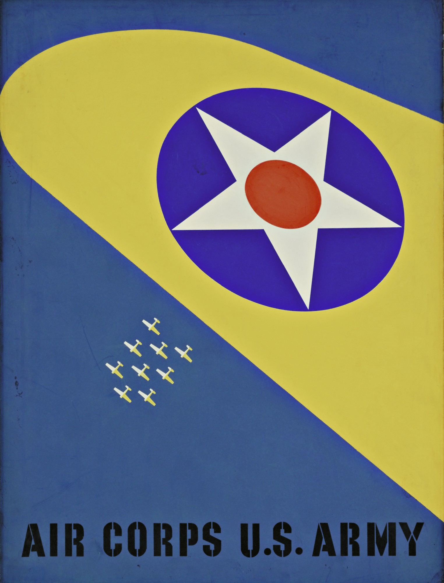Air Corps U.S. Army Poster with Aircraft HD Phone Wallpaper