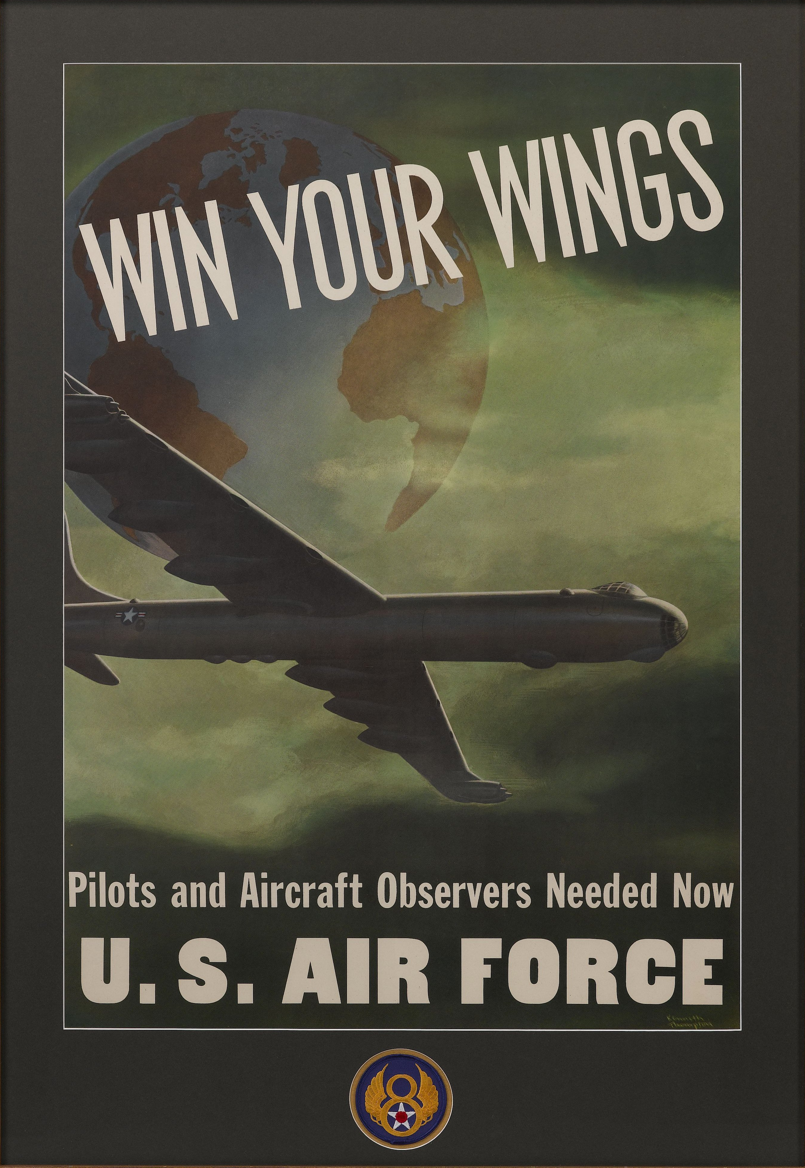 Win Your Wings U.S. Air Force Recruitment Poster HD Phone Wallpaper