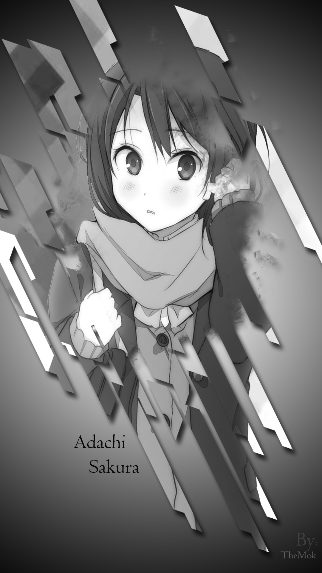 Adachi Sakura Anime Girl HD Phone Wallpaper