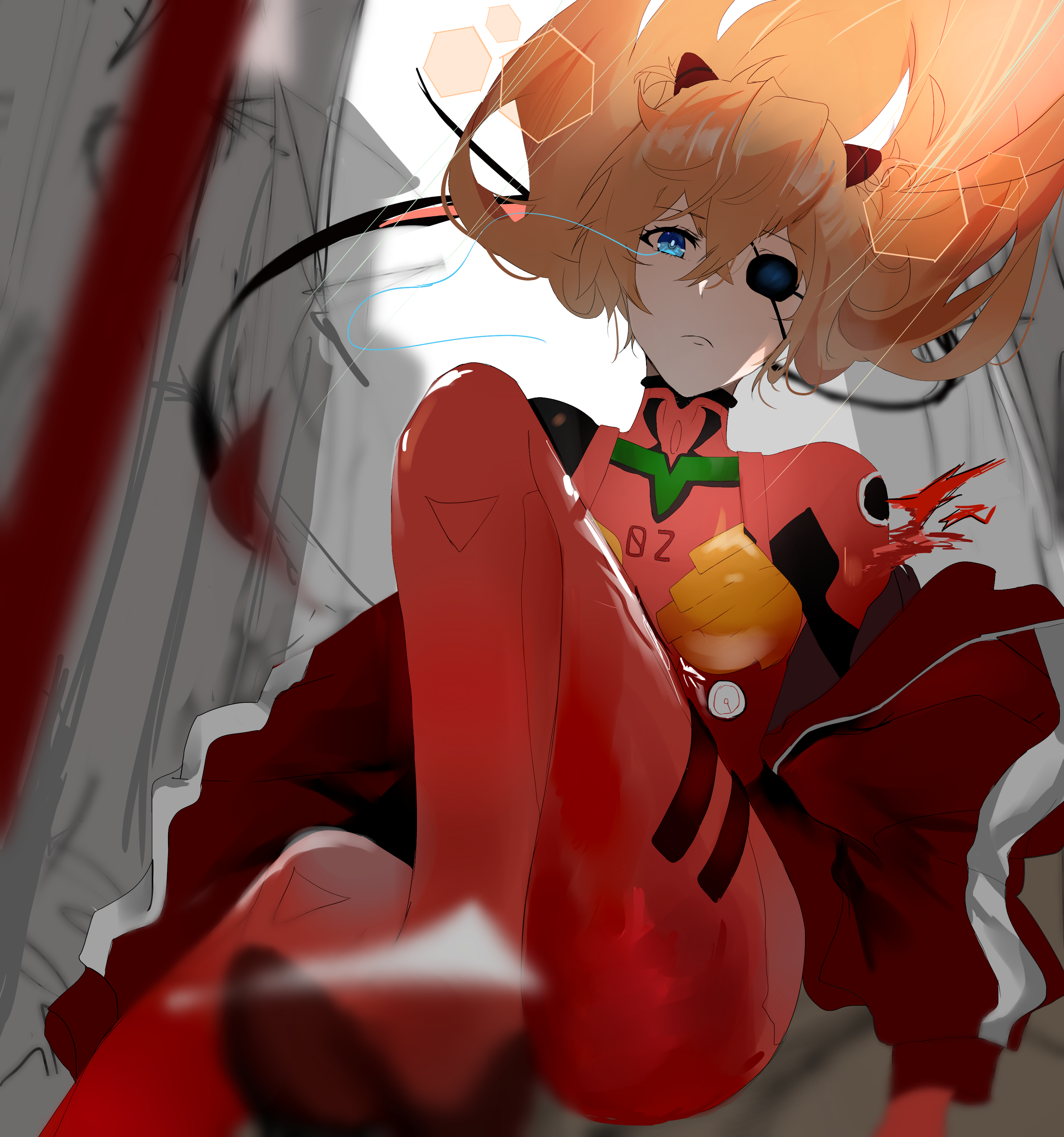 Asuka Langley Soryu from Neon Genesis Evangelion HD Phone Wallpaper