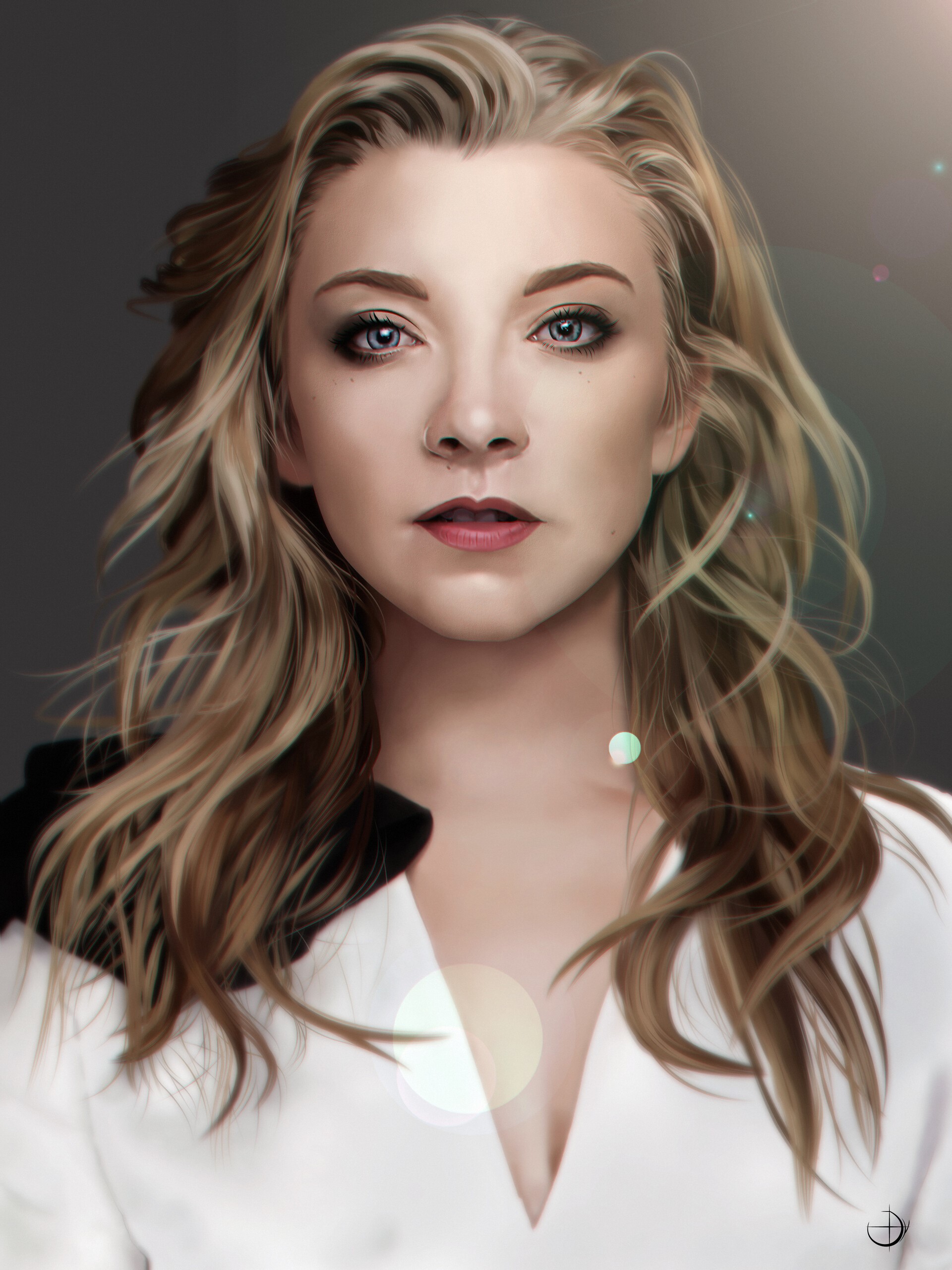 Portrait of Natalie Dormer by Jason Kuzar HD Phone Wallpaper