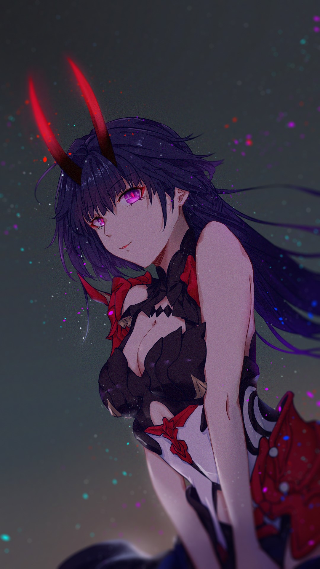 Raiden Mei from Honkai Impact 3rd with horns HD Phone Wallpaper