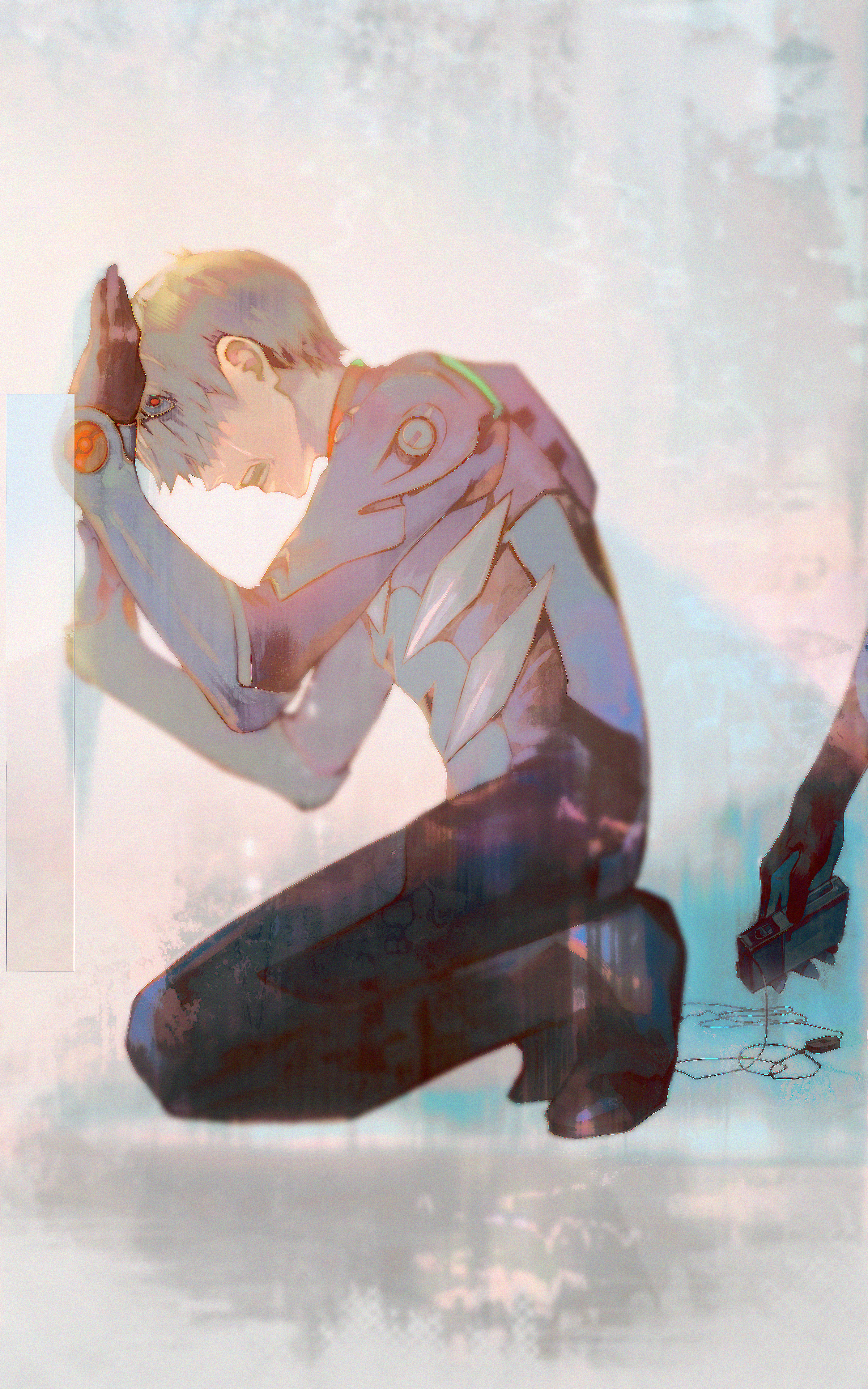 Shinji Ikari from Neon Genesis Evangelion HD Phone Wallpaper