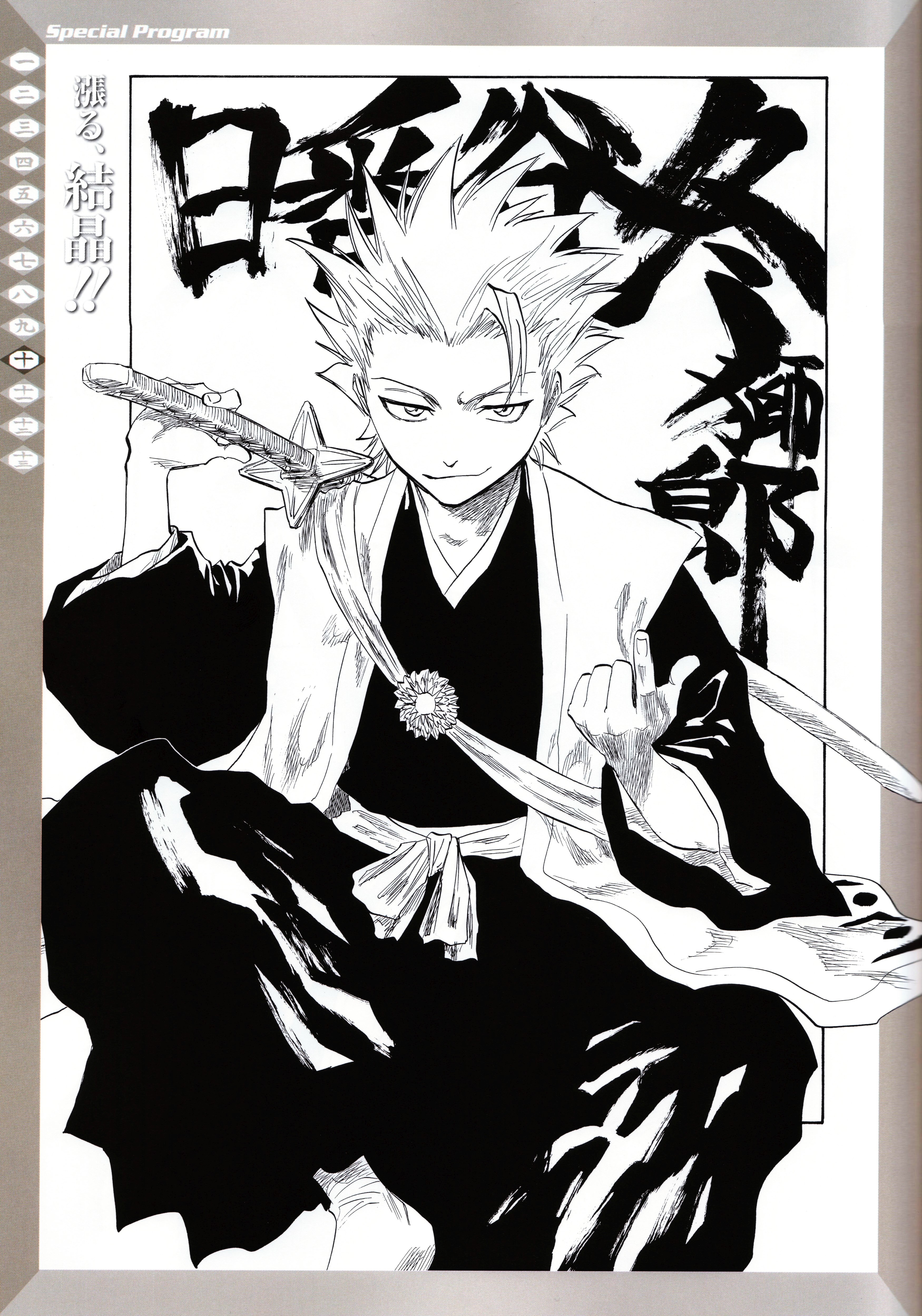 Toshiro Hitsugaya from Bleach HD Phone Wallpaper