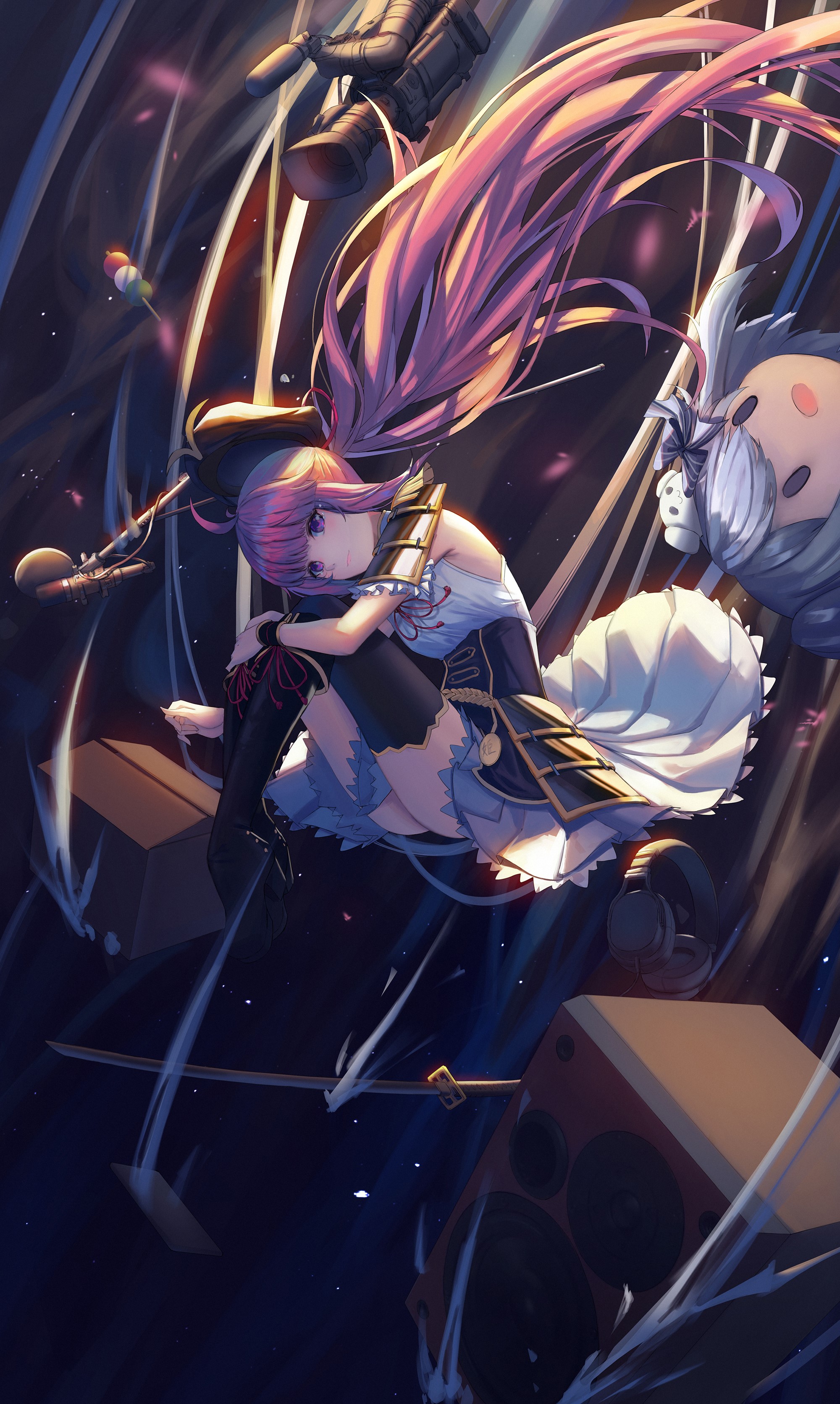 Kumachi Virtual Youtuber Anime Girl HD Phone Wallpaper