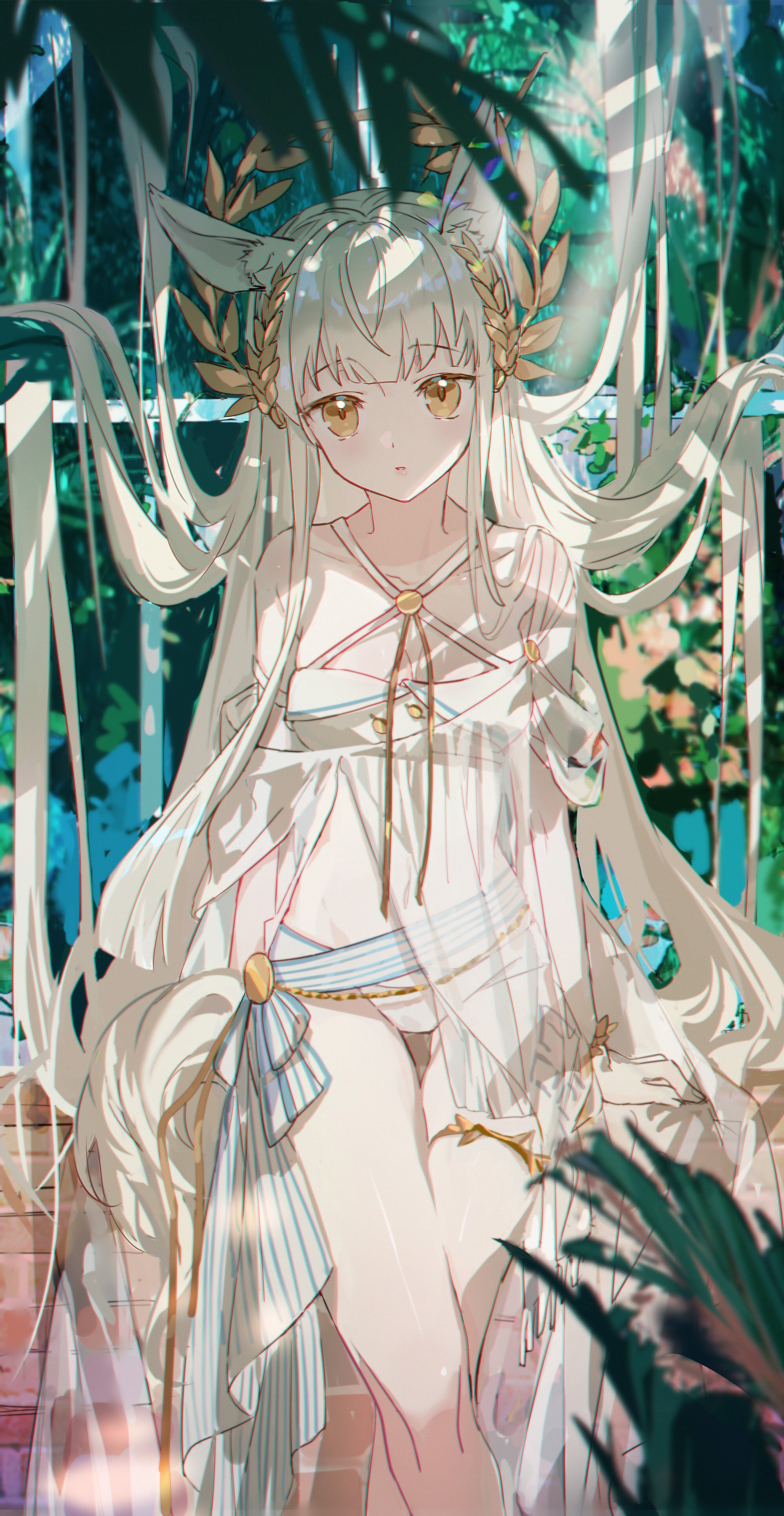 Platinum from Arknights HD Phone Wallpaper
