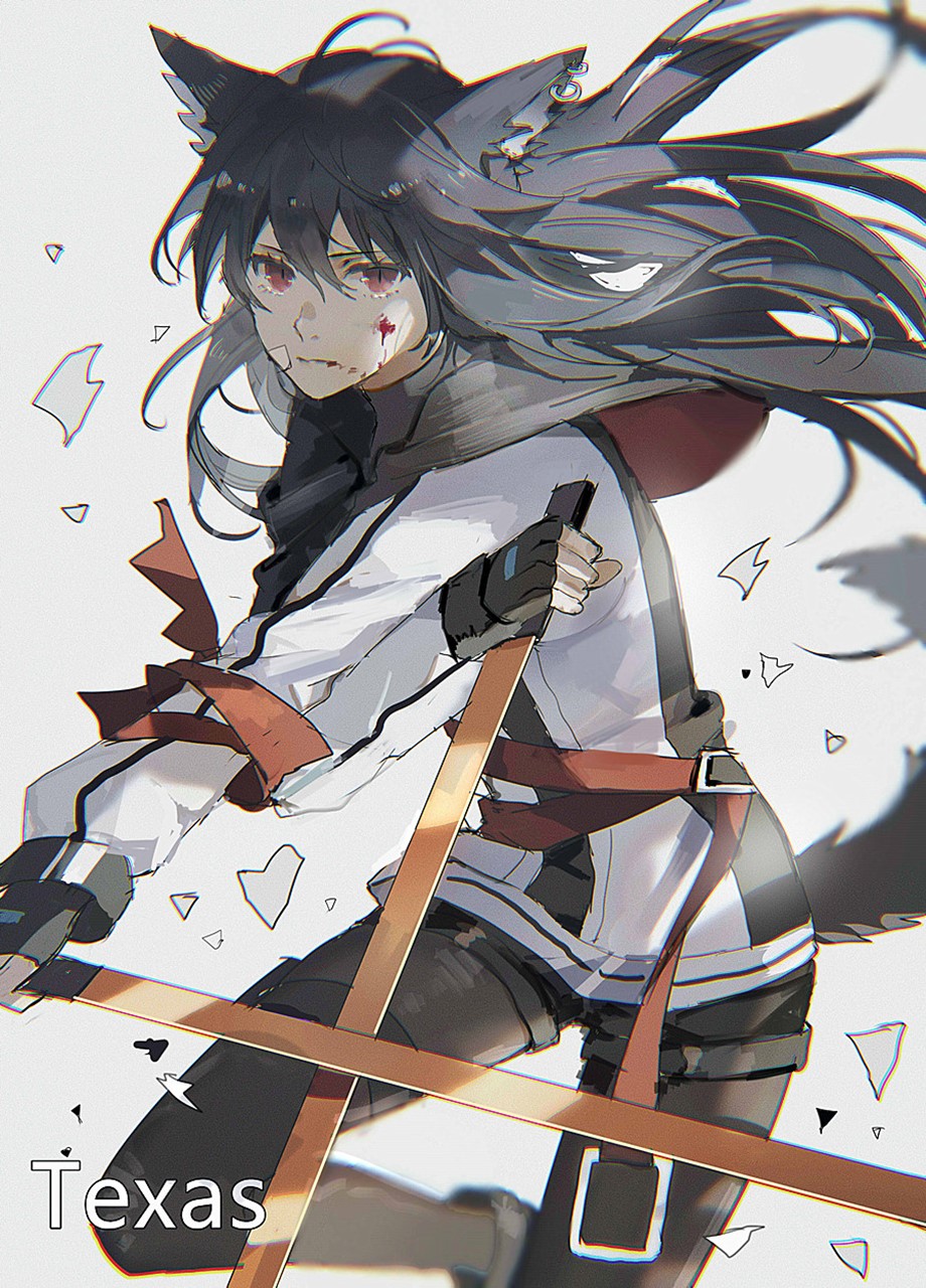 Texas from Arknights HD Phone Wallpaper