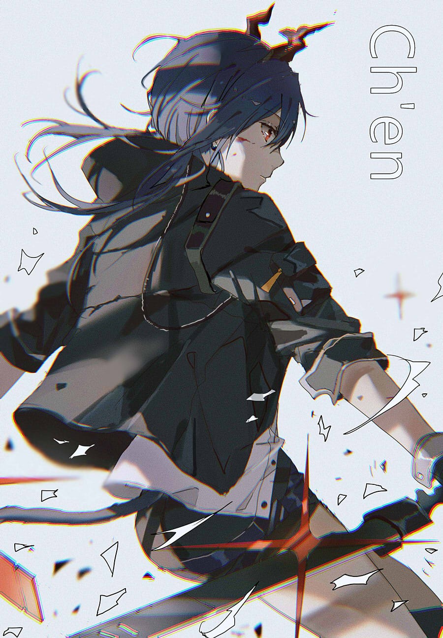 Chen from Arknights HD Phone Wallpaper