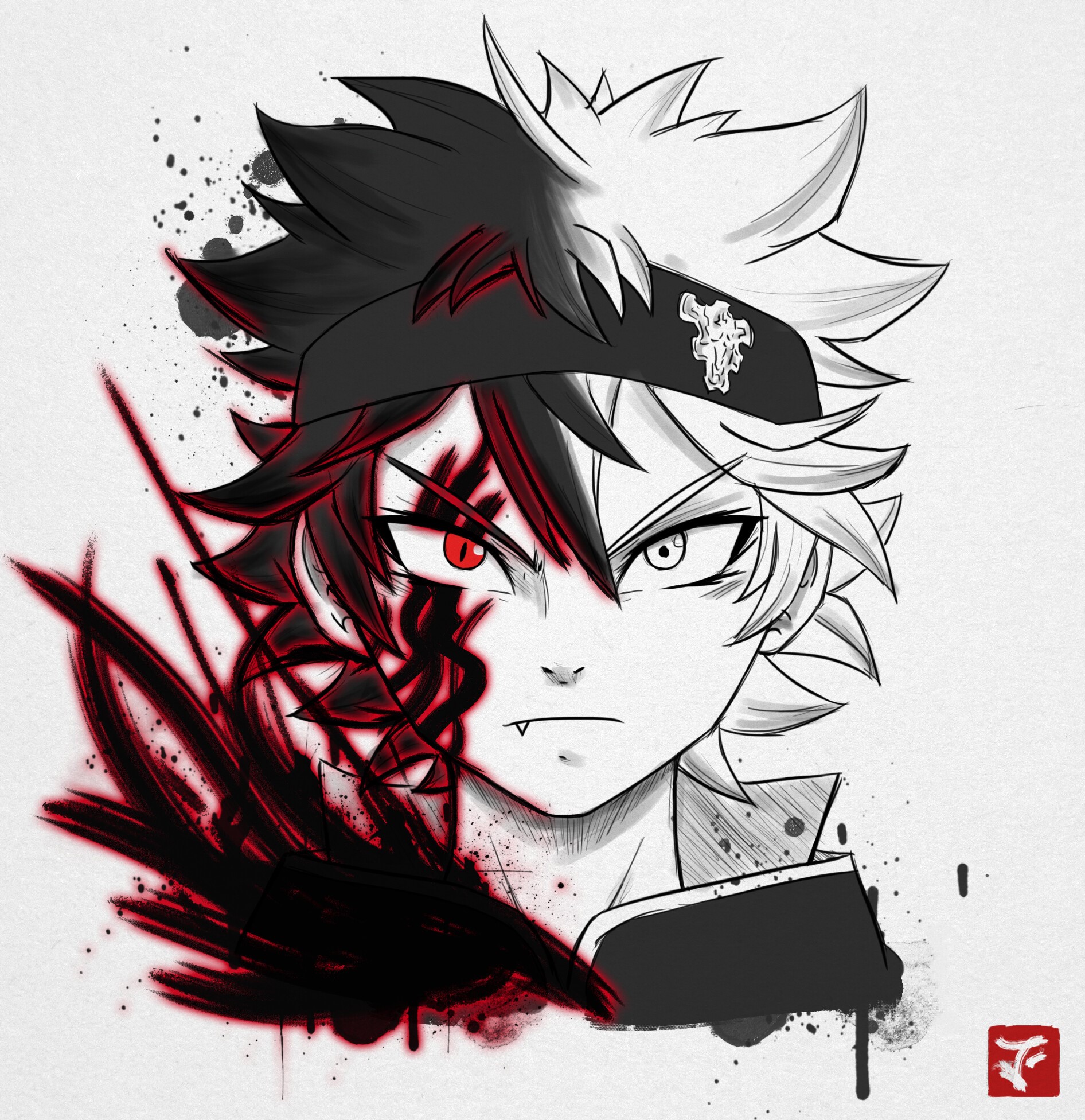 Asta from Black Clover HD Phone Wallpaper