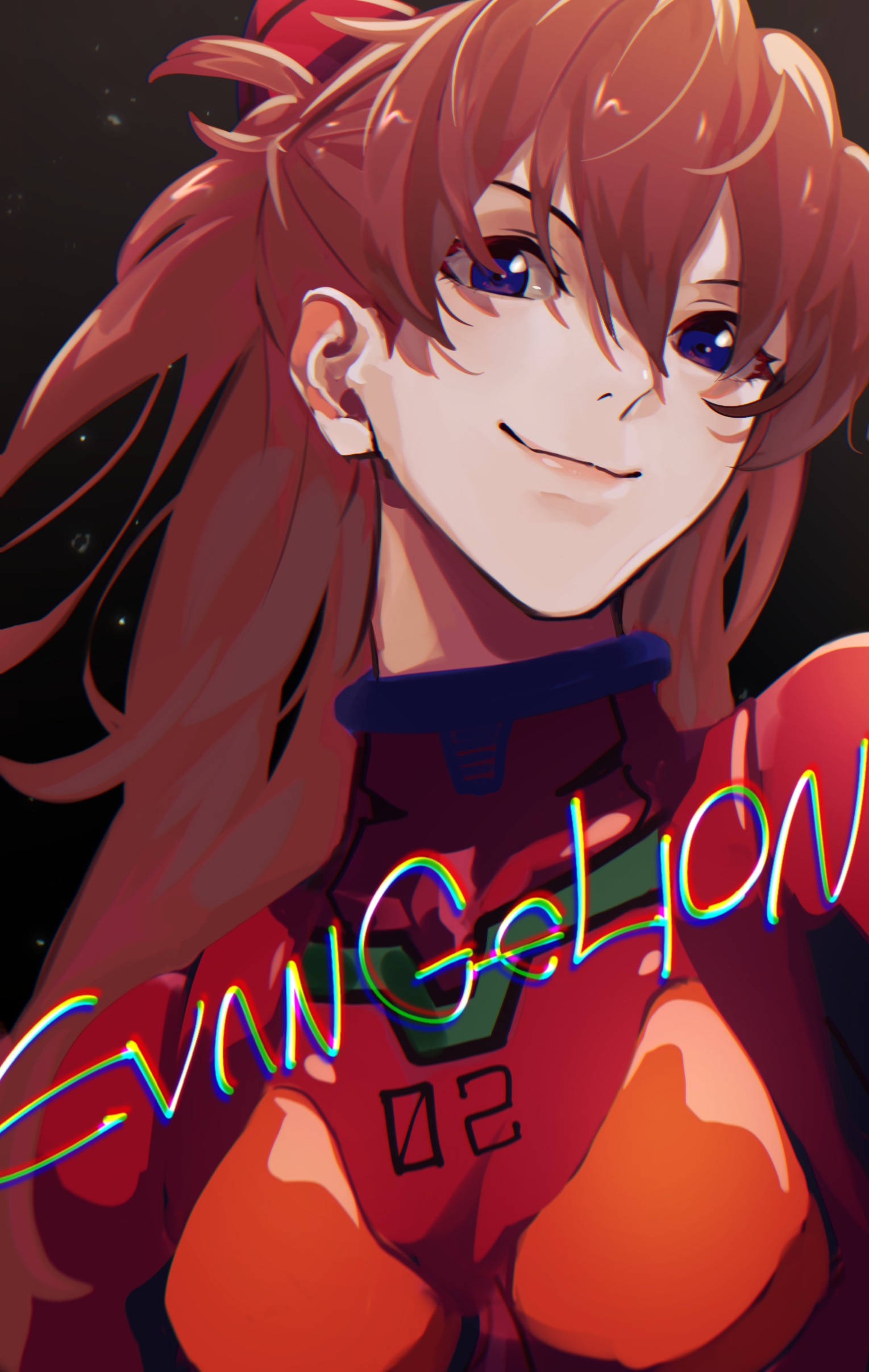 Asuka Langley Soryu from Neon Genesis Evangelion HD Phone Wallpaper