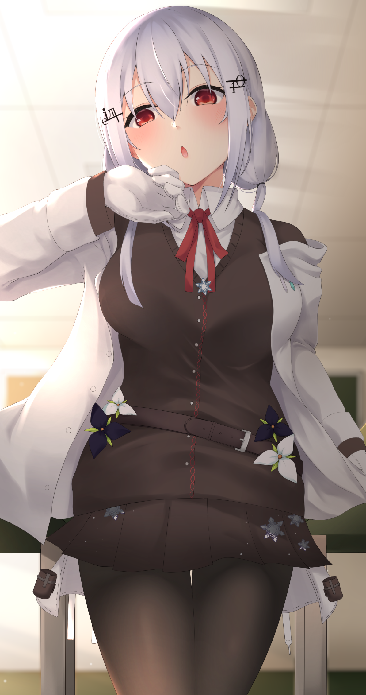 Hakase Fuyuki from Nijisanji HD Phone Wallpaper