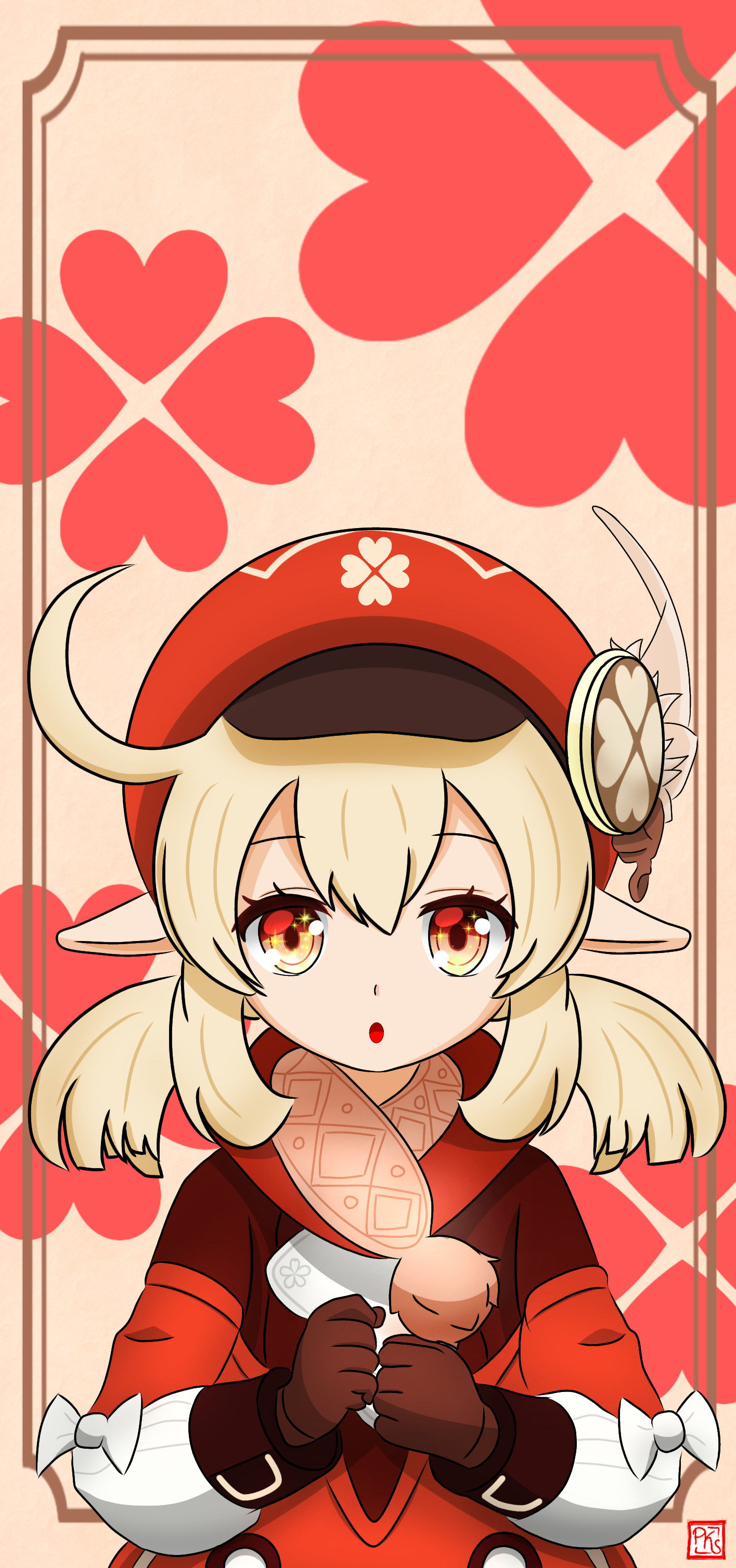 Klee from Genshin Impact HD Phone Wallpaper