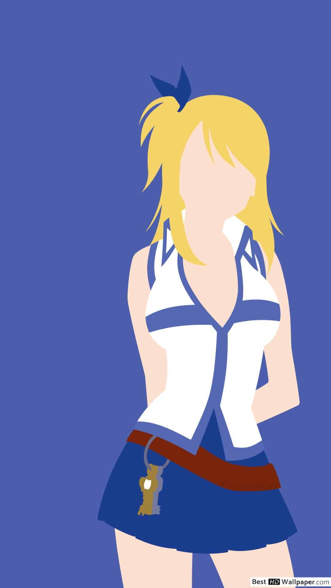 Lucy Heartfilia from Fairy Tail HD Phone Wallpaper
