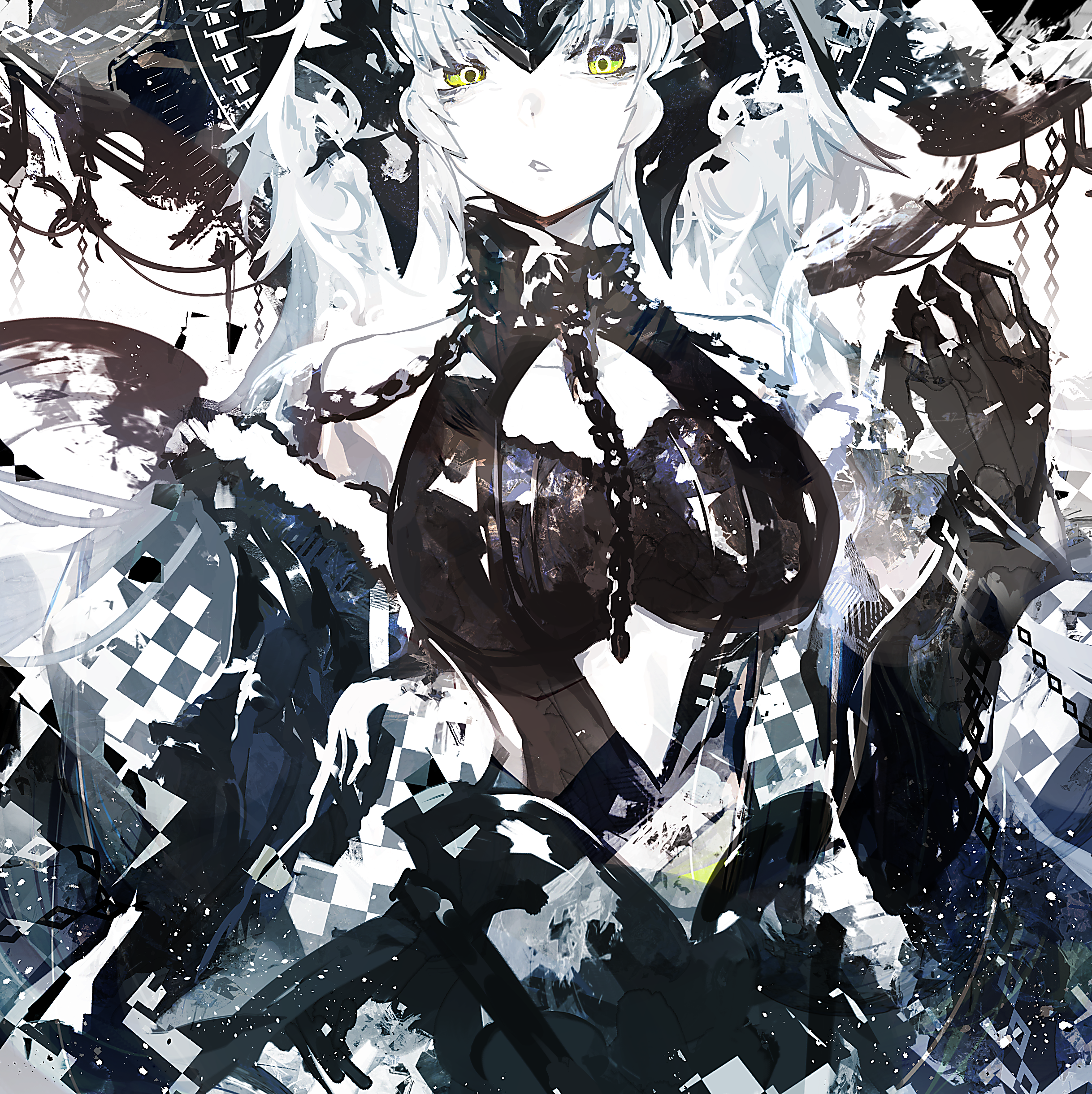 Jeanne d'Arc (Alter) from Fate/Grand Order HD Phone Wallpaper
