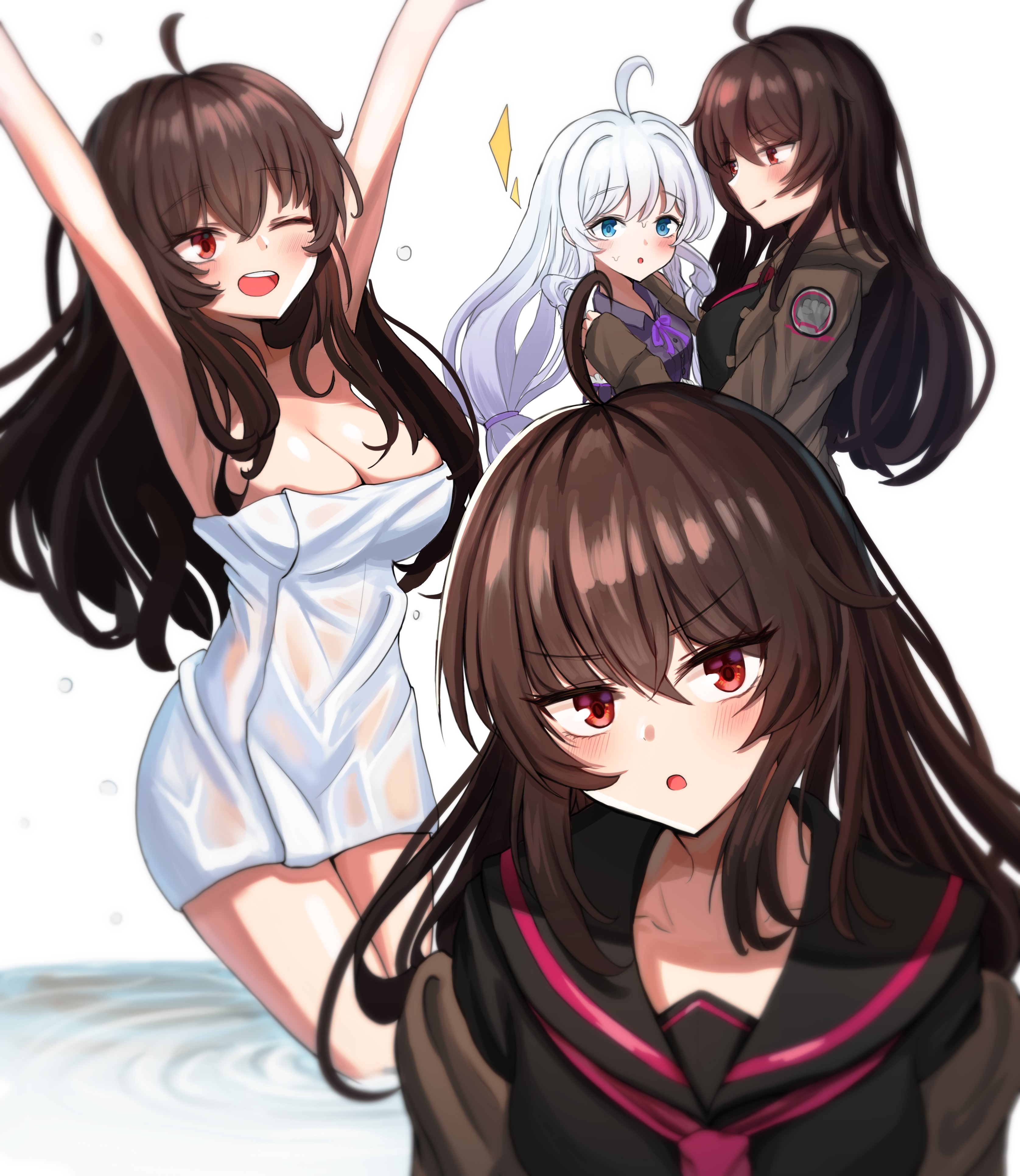 Iris Yuma and Stella Unibell from Soul Worker HD Phone Wallpaper