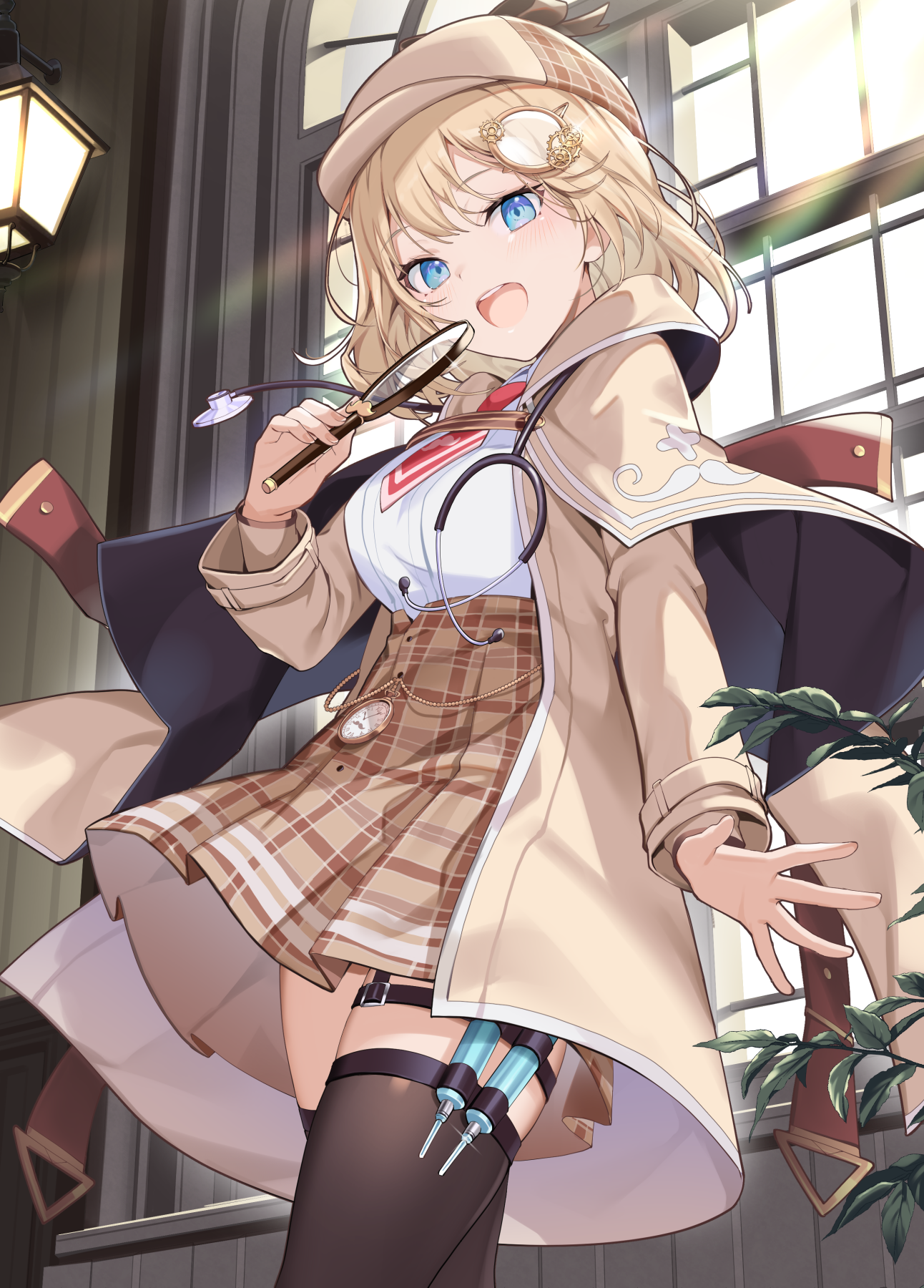 Watson Amelia from Hololive HD Phone Wallpaper