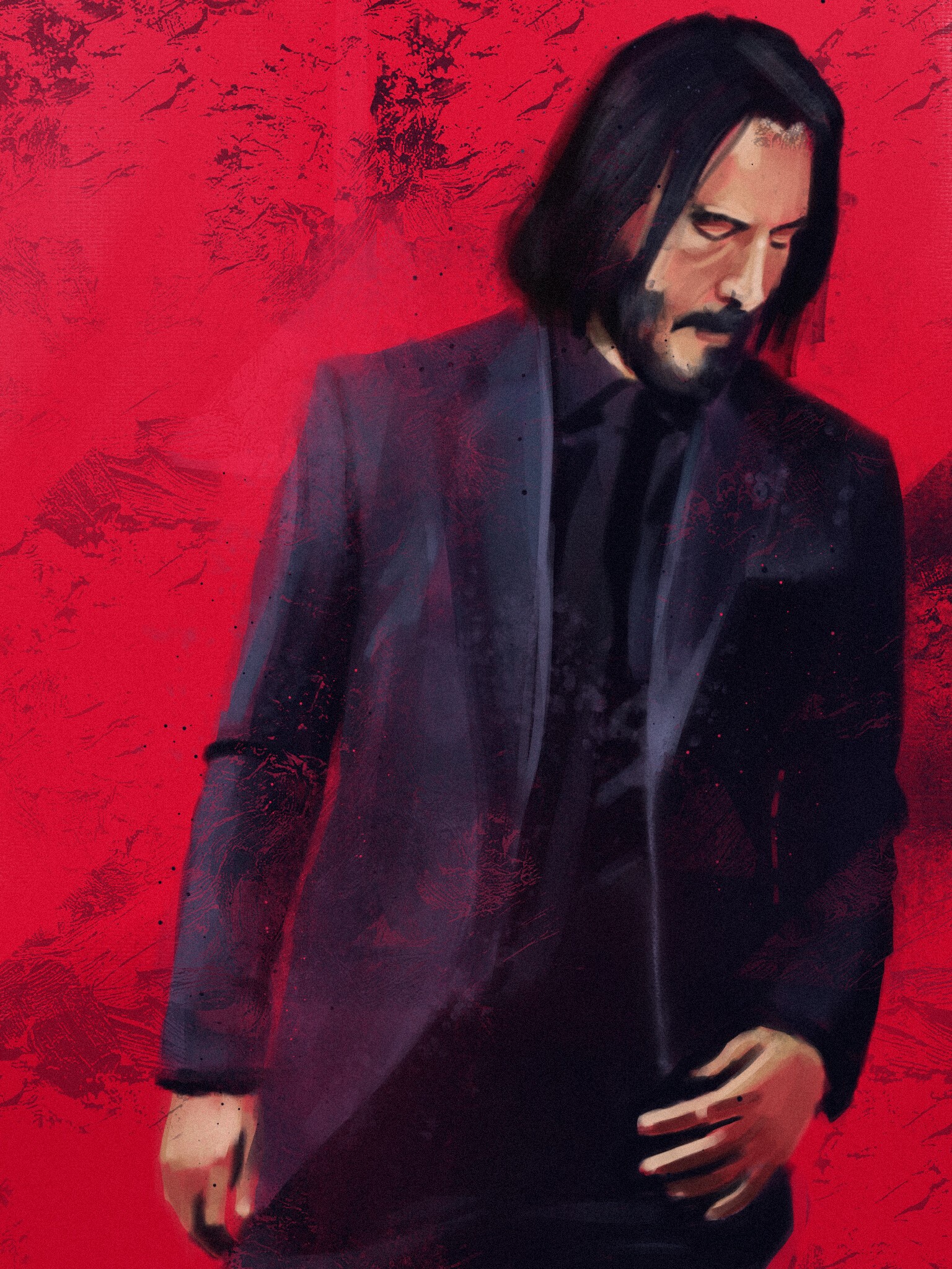 John Wick from John Wick series HD Phone Wallpaper