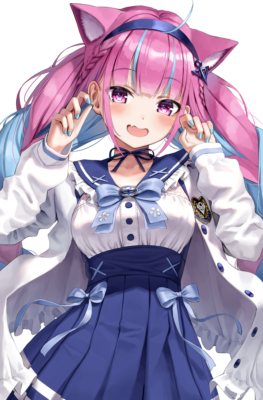 Minato Aqua from Hololive HD Phone Wallpaper