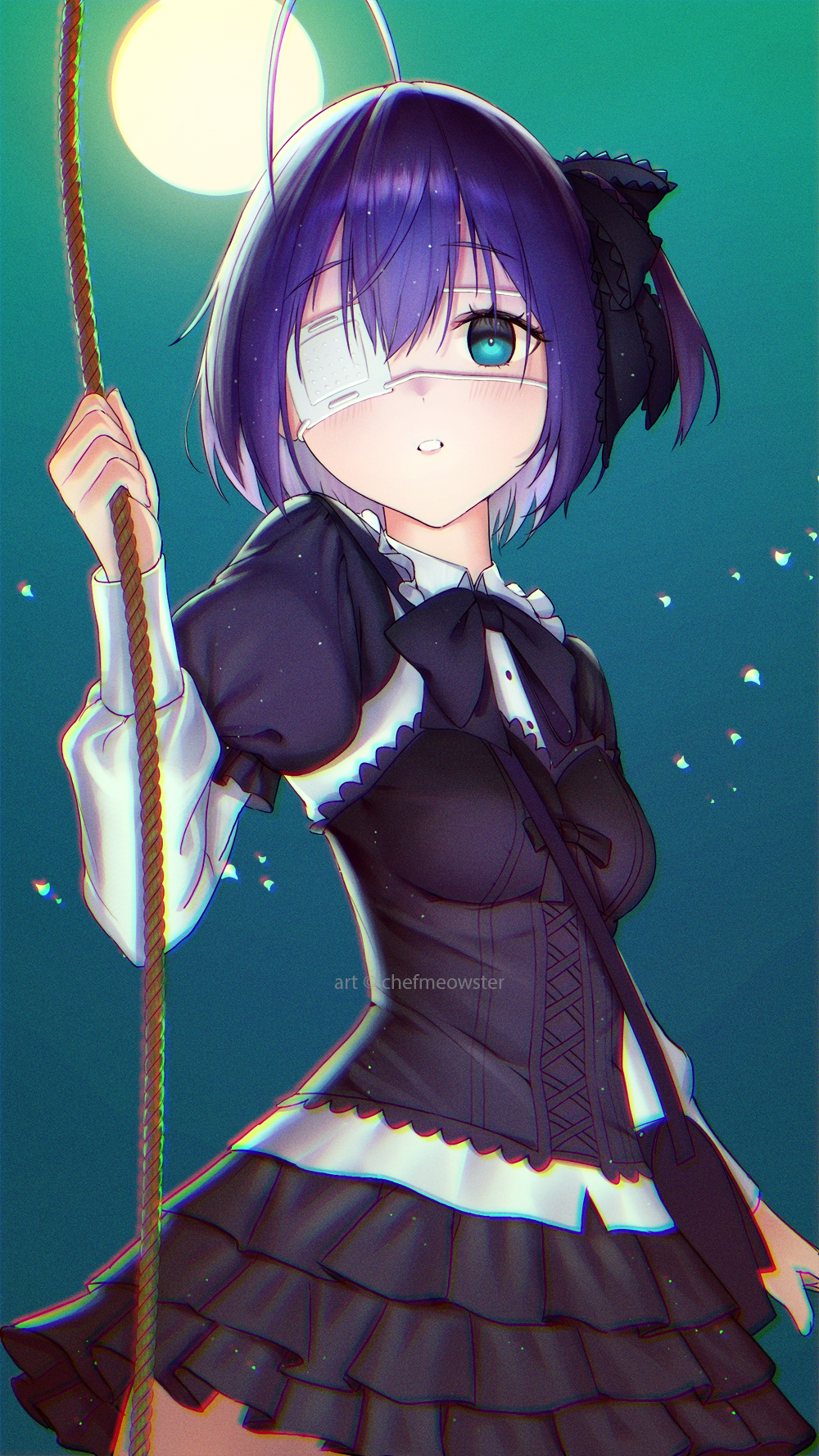Takanashi Rikka from Chuunibyou demo Koi ga Shitai! Fan Art HD Phone Wallpaper