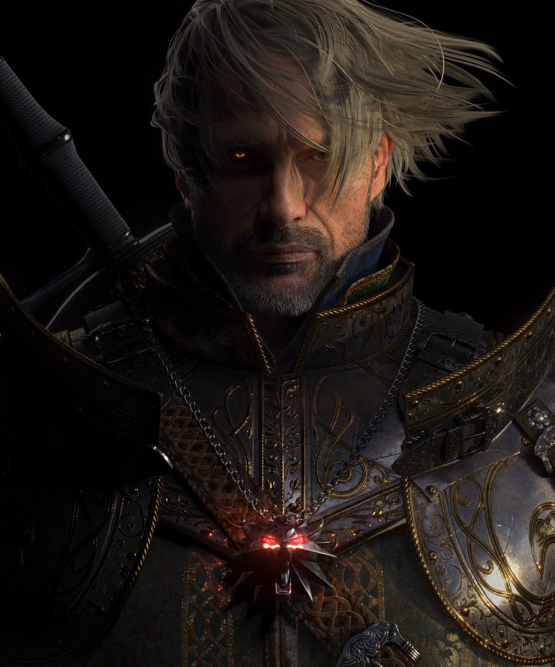 Geralt of Rivia from The Witcher HD Phone Wallpaper