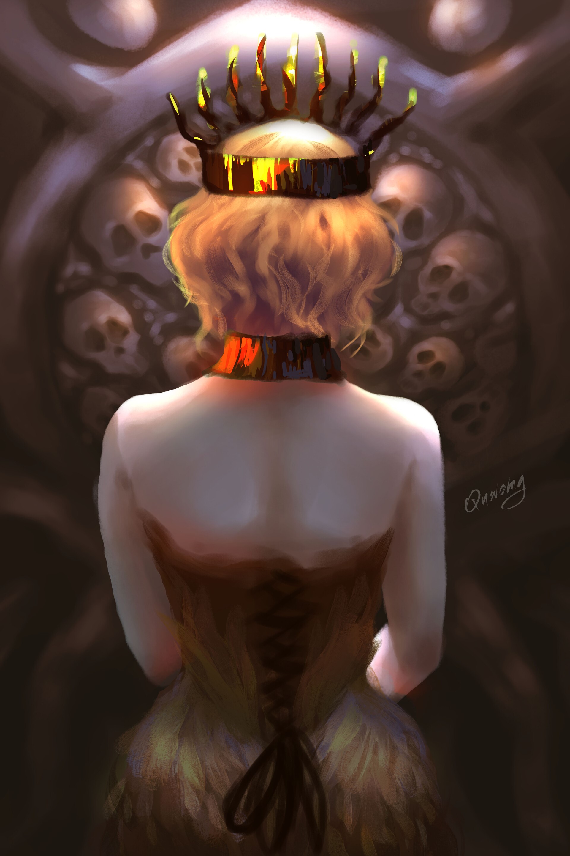 Sabrina Spellman from Chilling Adventures of Sabrina wearing a crown HD Phone Wallpaper