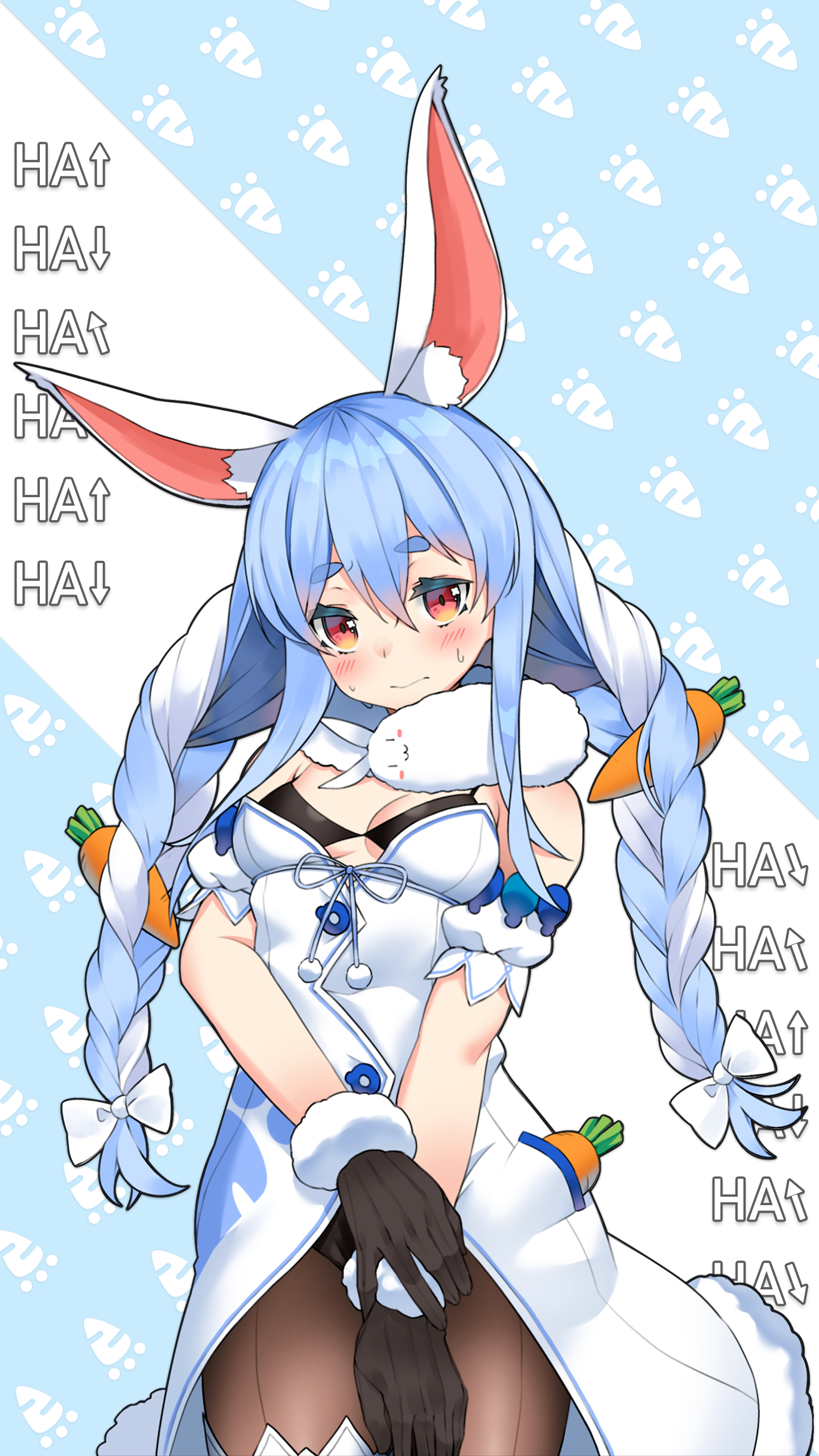 Usada Pekora from Hololive HD Phone Wallpaper