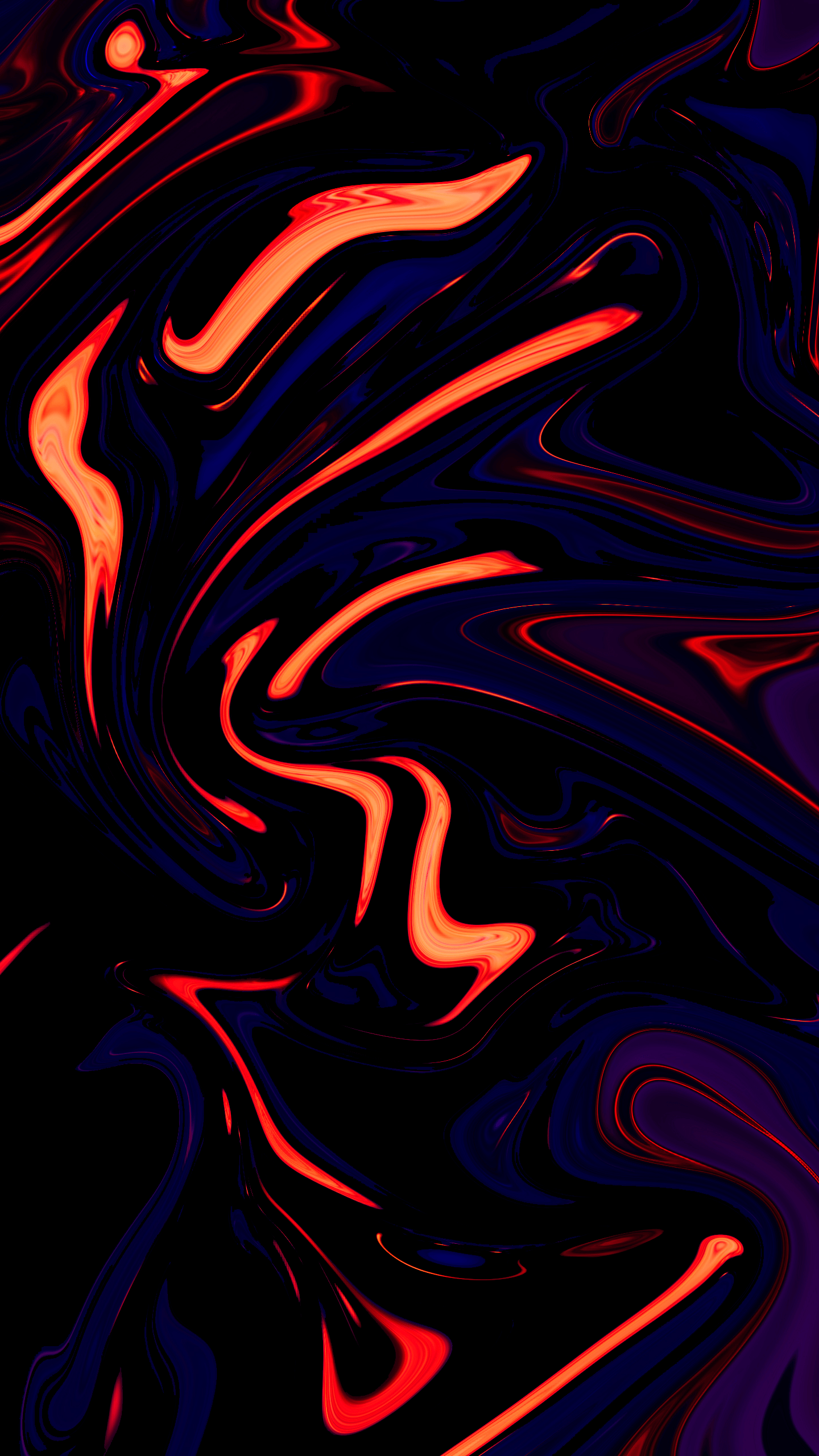 Abstract dark red and blue swirls HD Phone Wallpaper