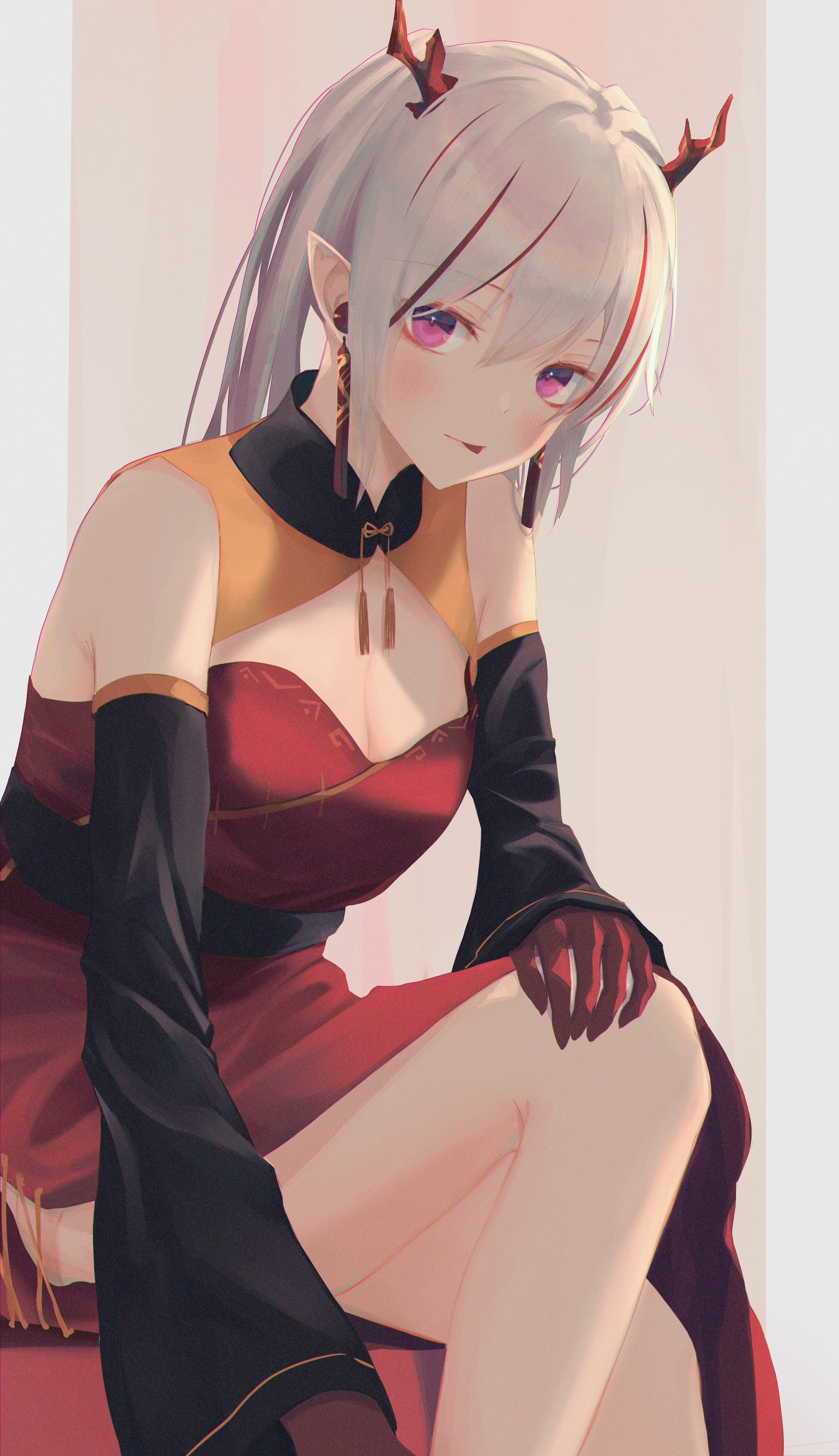 Nian from Arknights HD Phone Wallpaper