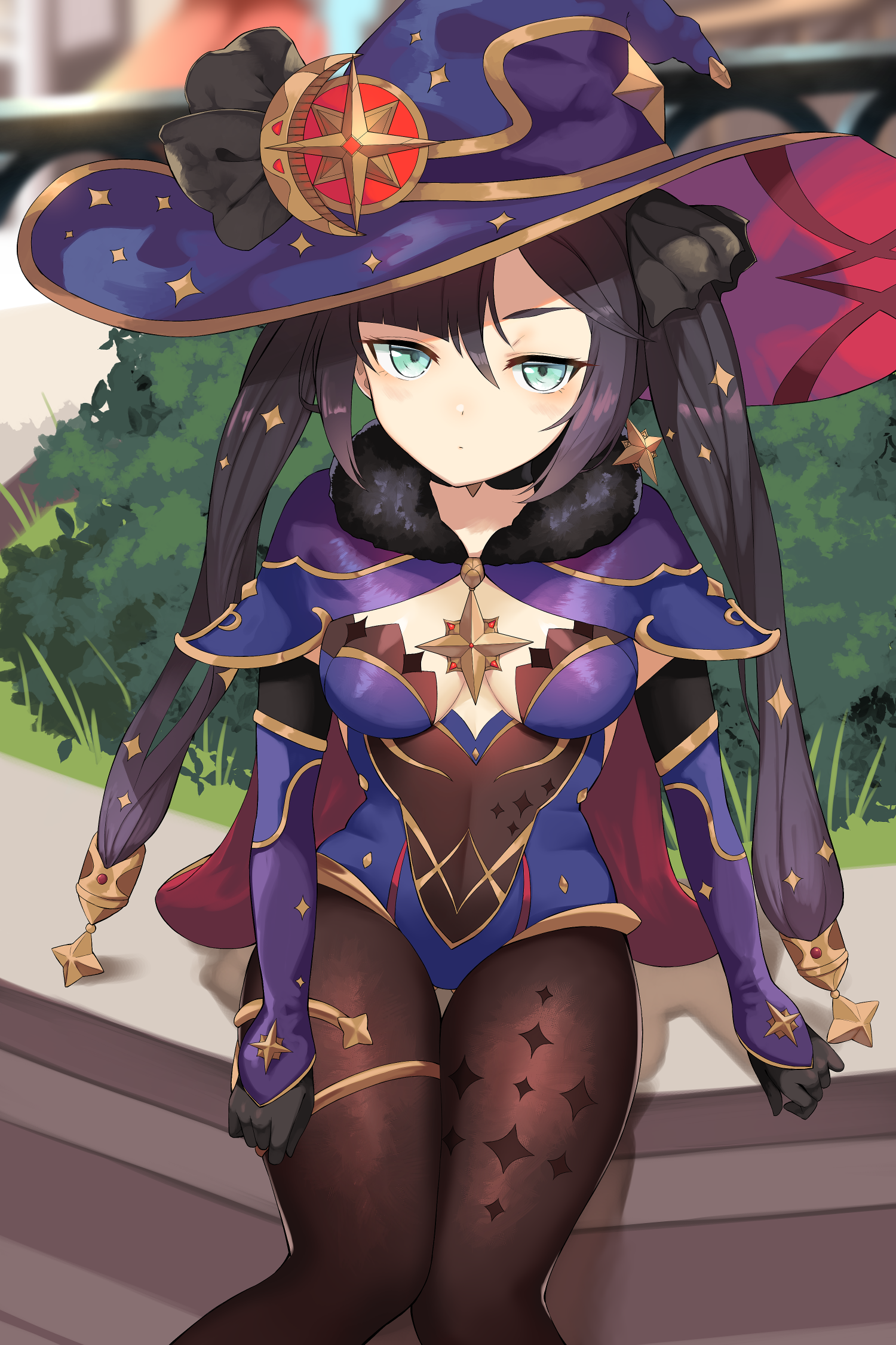 Mona from Genshin Impact HD Phone Wallpaper