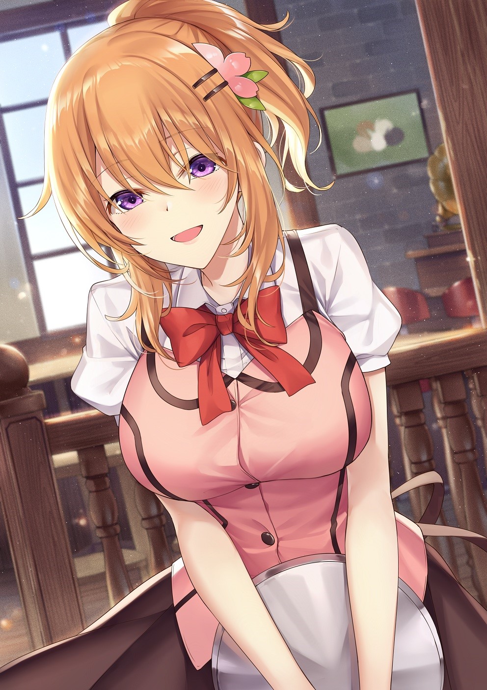 Hoto Kokoa from Gochuumon wa Usagi Desu ka? anime girl HD Phone Wallpaper