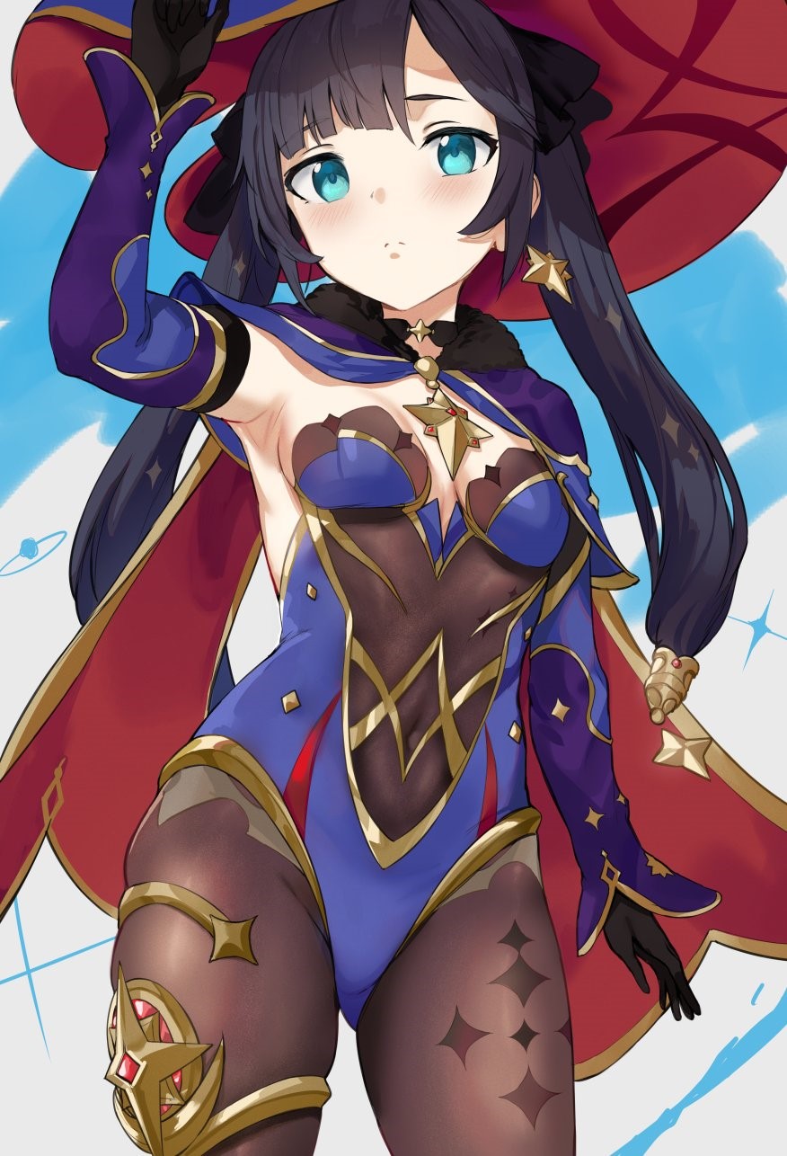Mona from Genshin Impact HD Phone Wallpaper