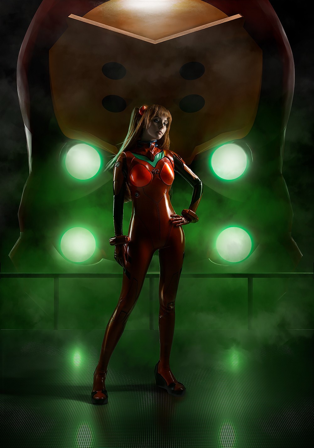 Asuka Langley Soryu from Neon Genesis Evangelion HD Phone Wallpaper