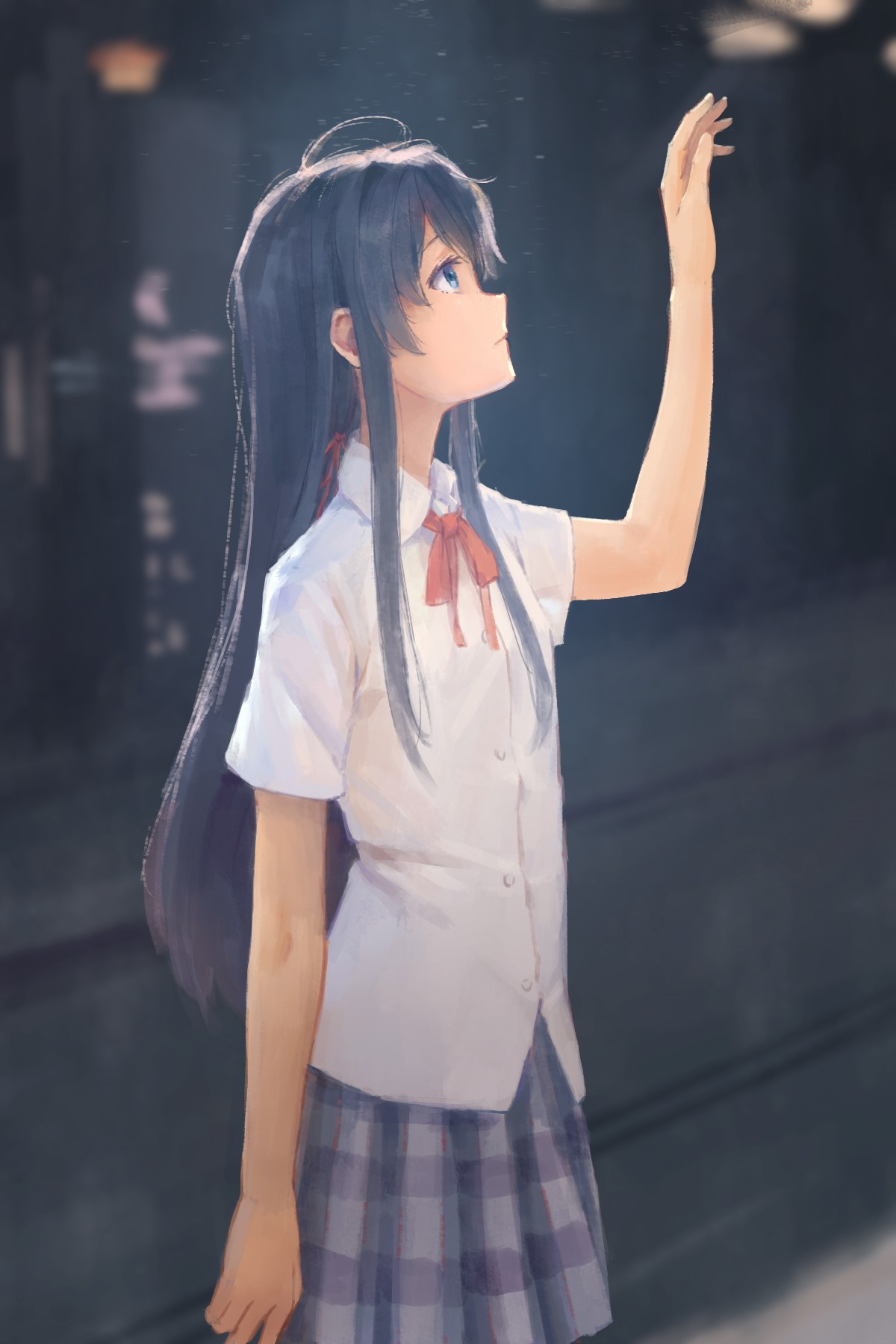 Yukinoshita Yukino from Yahari Ore no Seishun Love Comedy wa Machigatteiru HD Phone Wallpaper