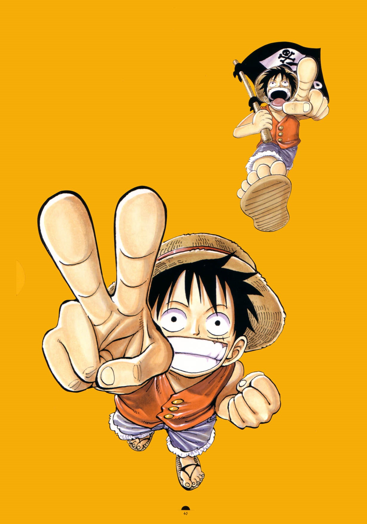 Monkey D. Luffy from One Piece HD Phone Wallpaper