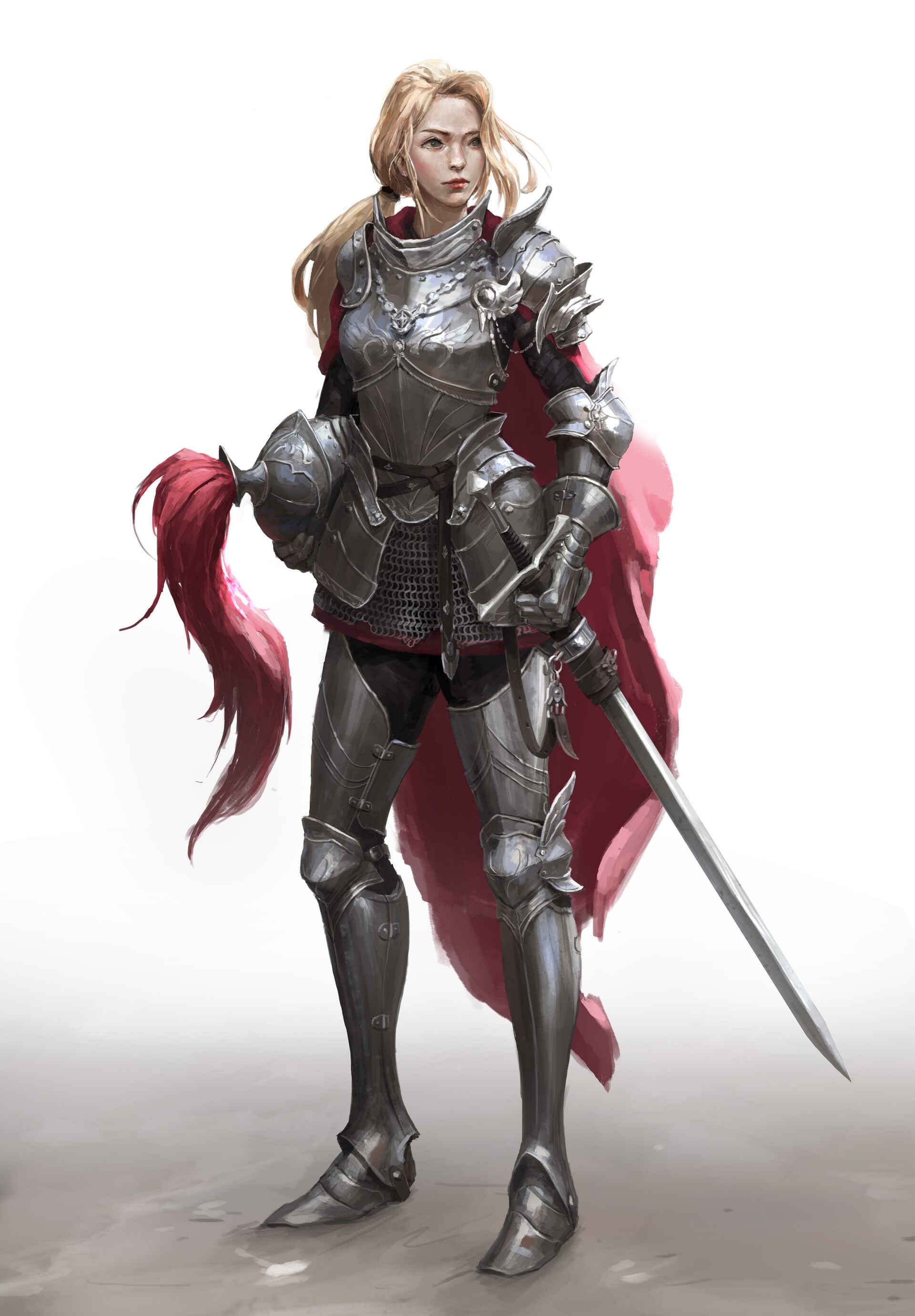 Fantasy Art Artwork Simple Background Drawing Concept Art Portrait 