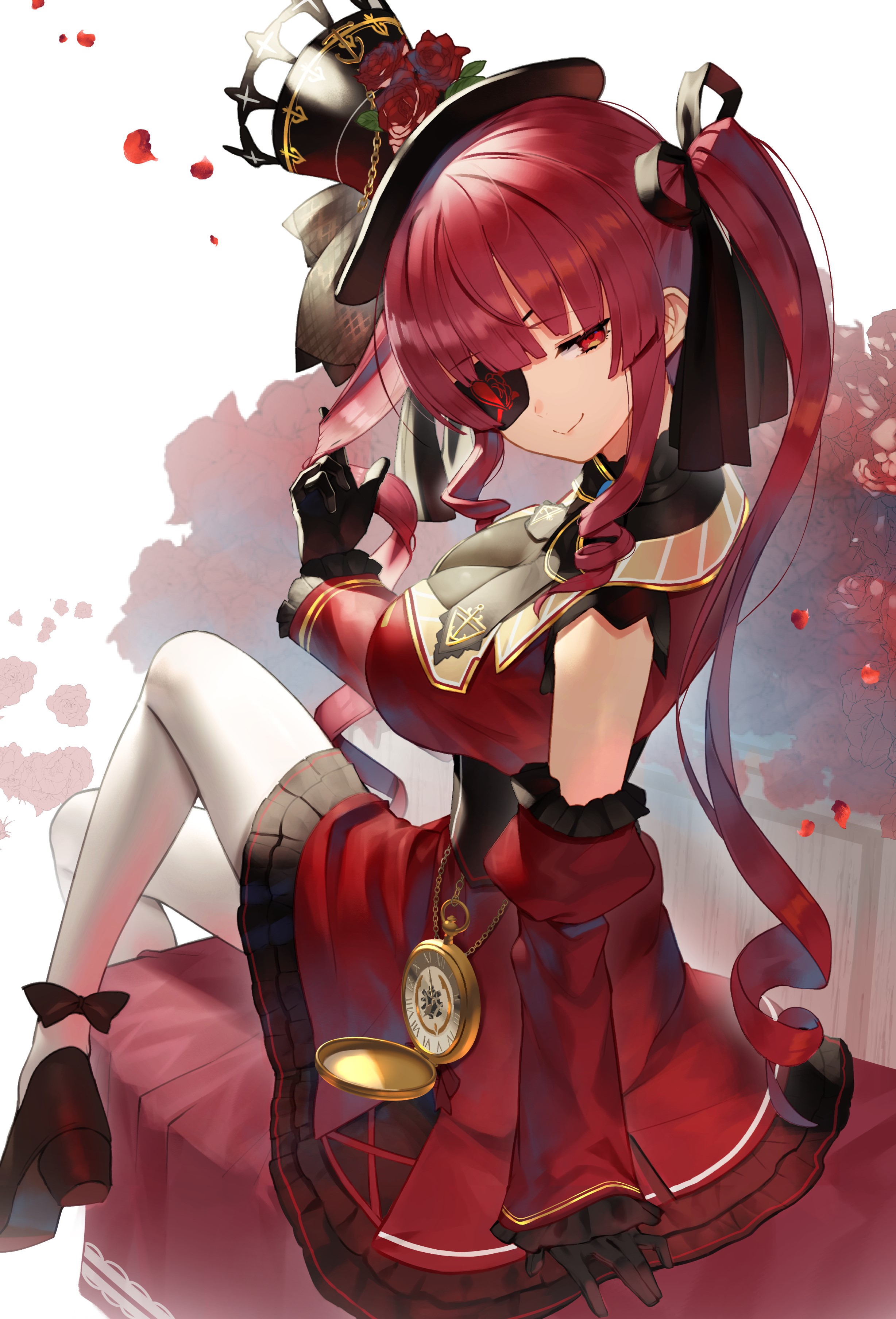 Houshou Marine from Hololive HD Phone Wallpaper
