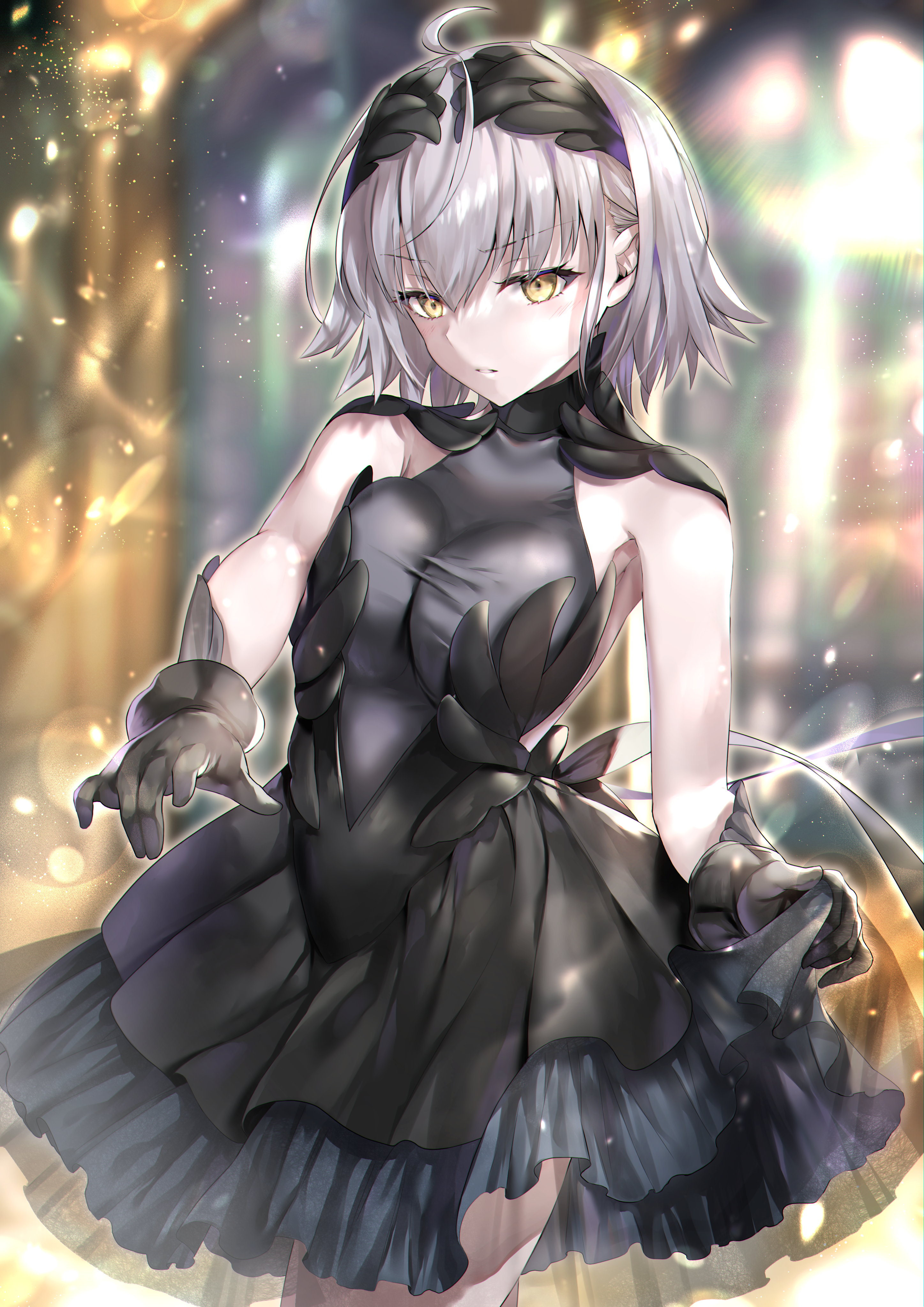Jeanne d'Arc (Alter) from Fate/Grand Order HD Phone Wallpaper