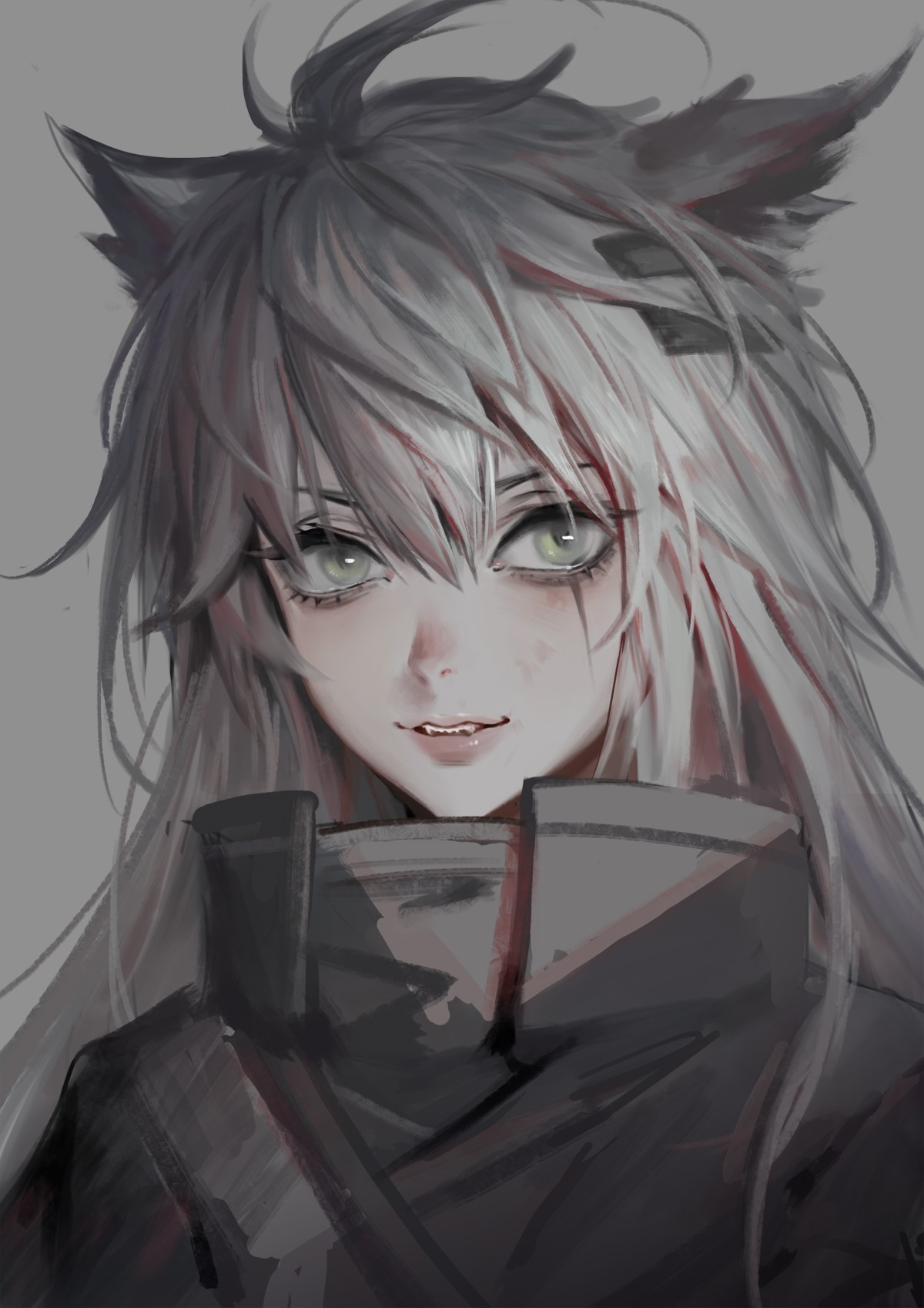 Lappland from Arknights portrait HD Phone Wallpaper