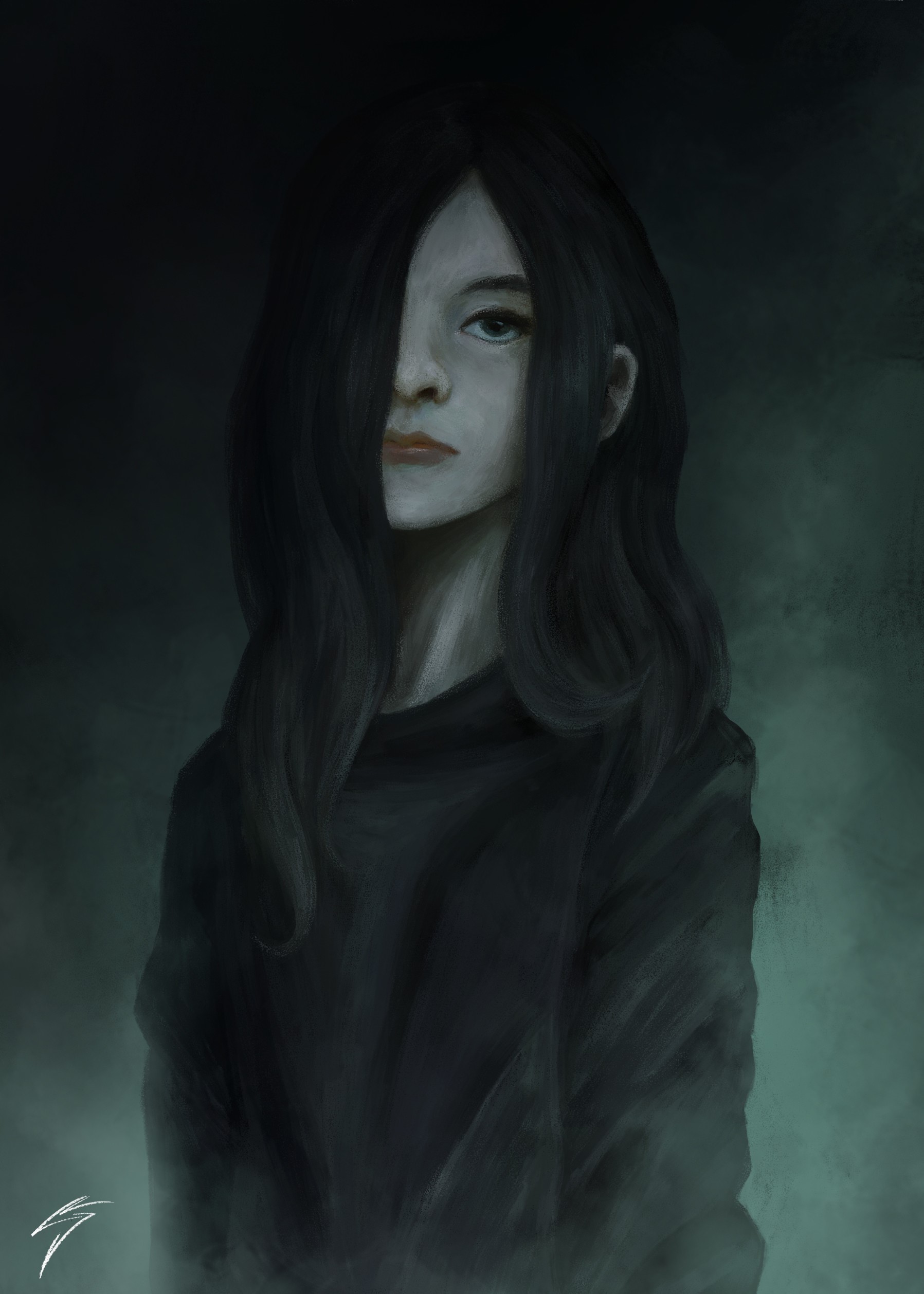 Eveline from Resident Evil 7 fan art HD Phone Wallpaper