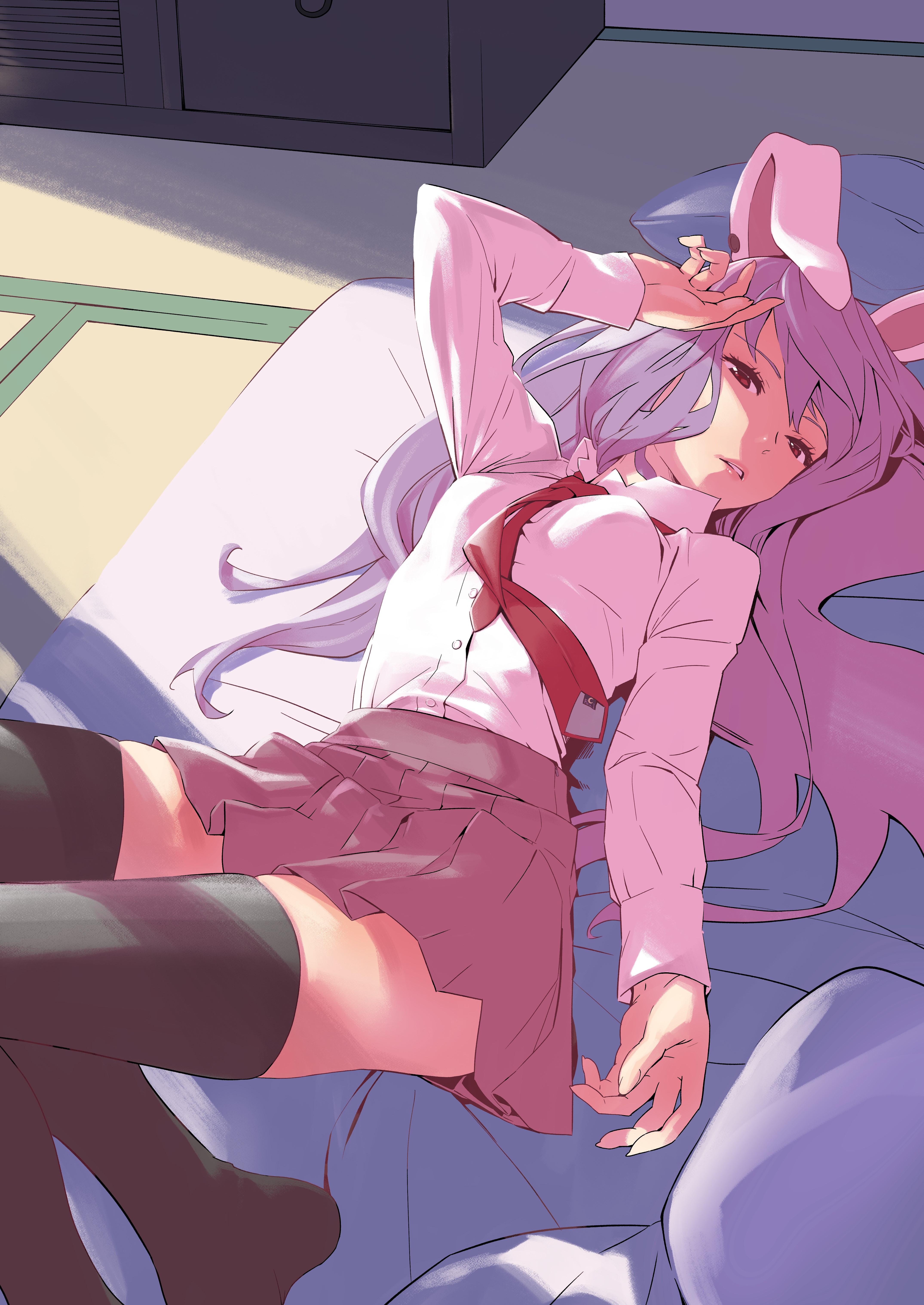 Reisen Udongein Inaba from Touhou HD Phone Wallpaper