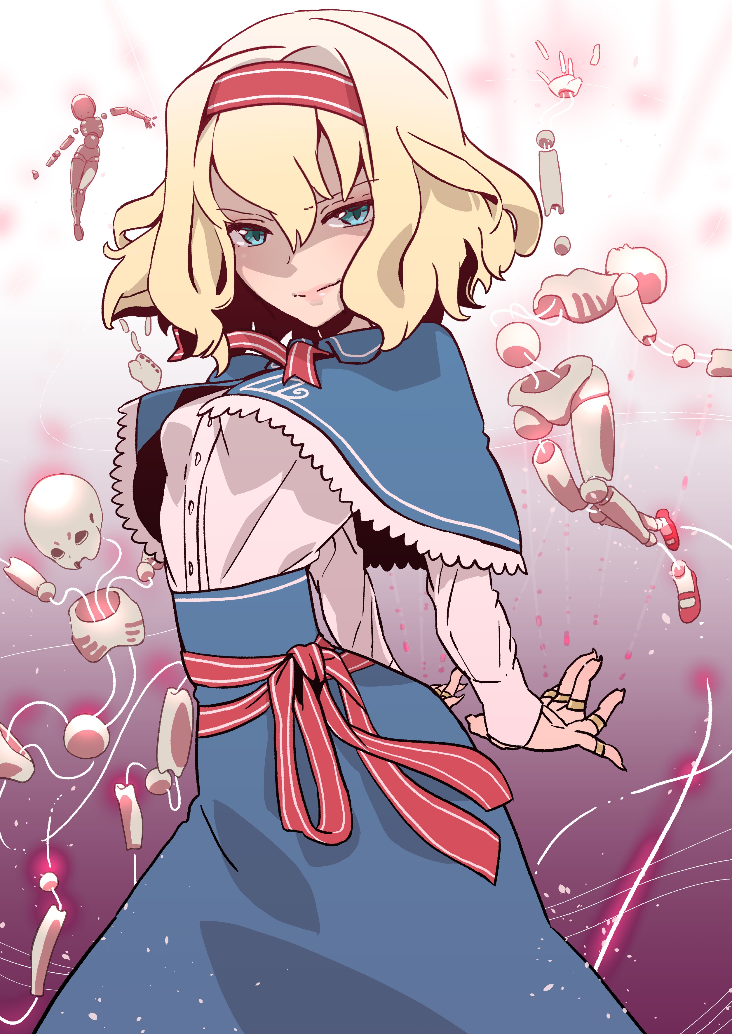Alice Margatroid from Touhou Project HD Phone Wallpaper