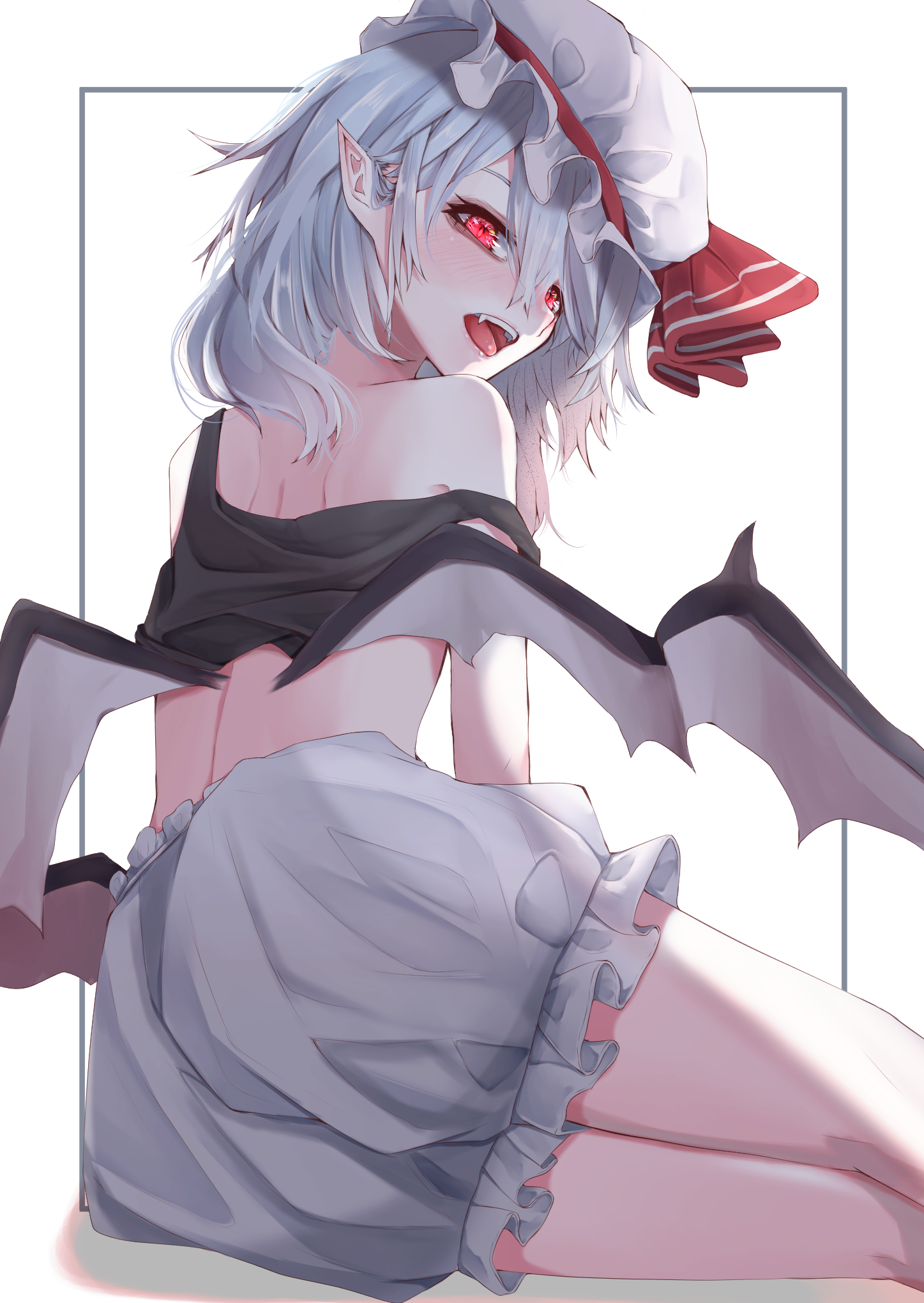 Remilia Scarlet from Touhou Project HD Phone Wallpaper