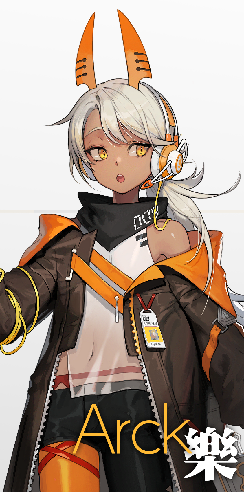 Arck from Arknights HD Phone Wallpaper