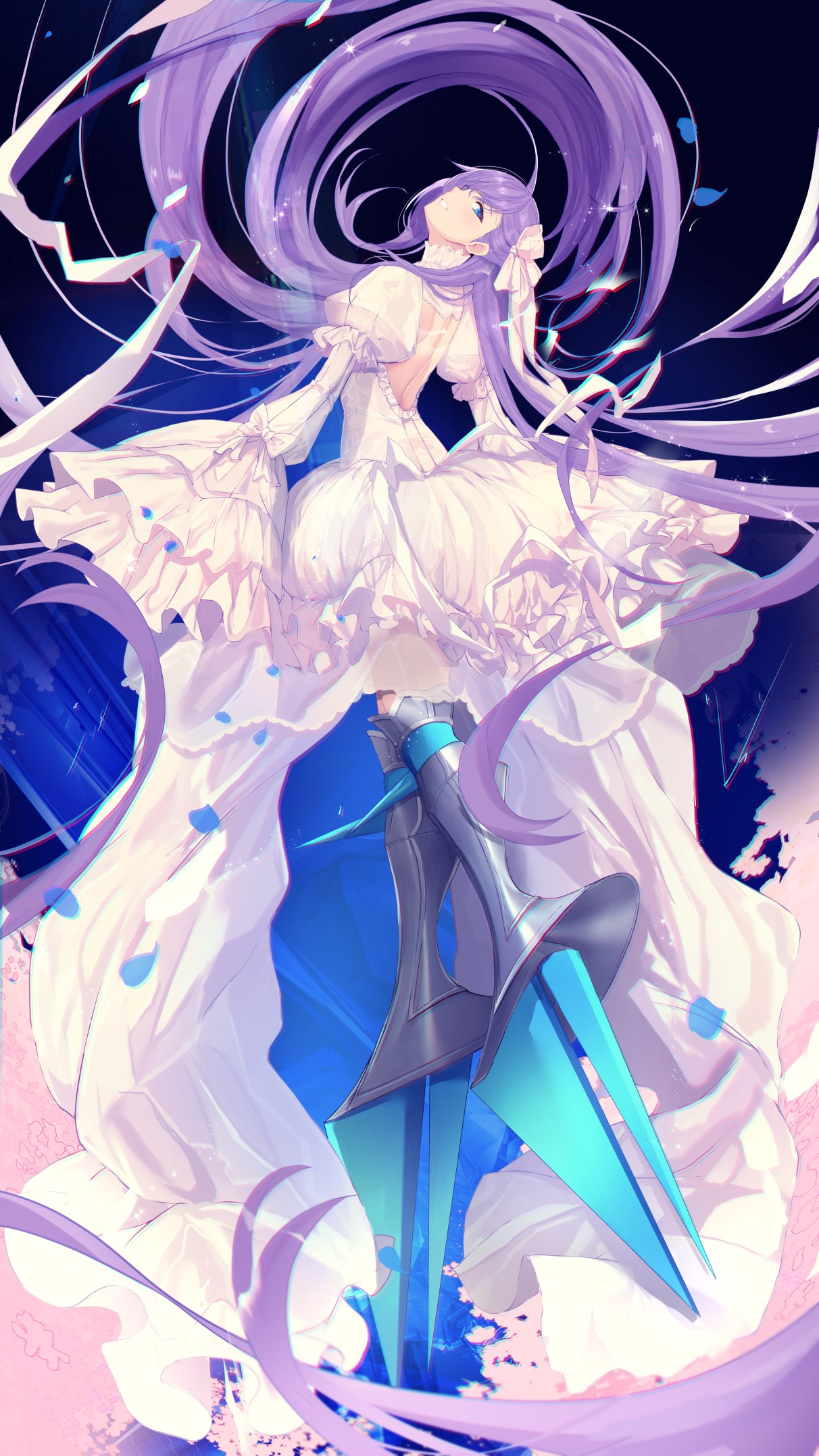 Meltlilith from Fate/Extra CCC with a sword HD Phone Wallpaper