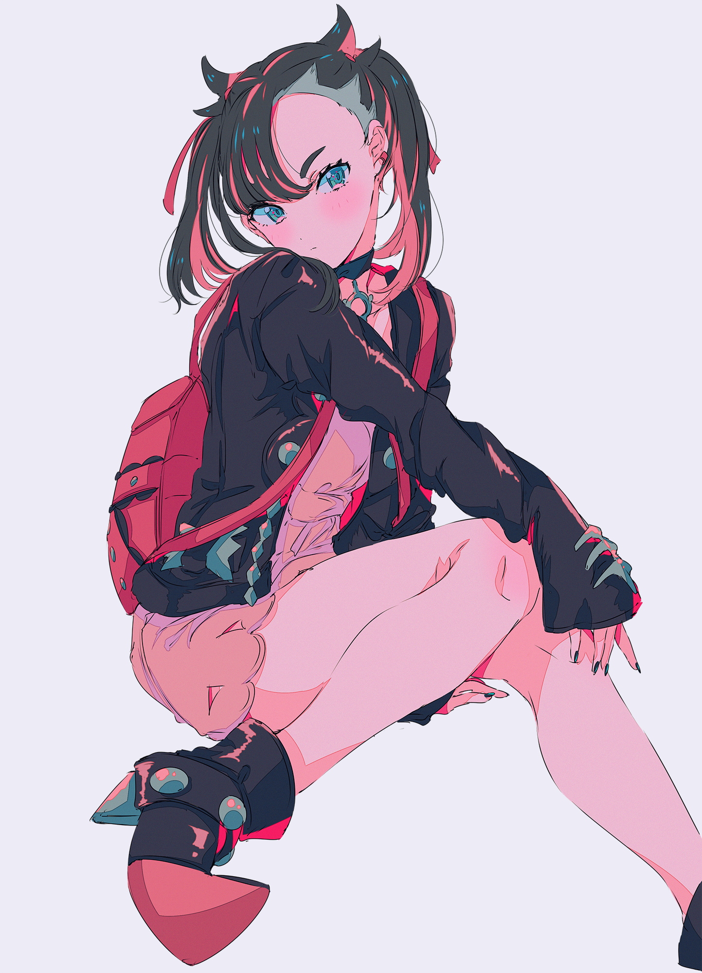 Marnie from Pokémon, artwork HD Phone Wallpaper