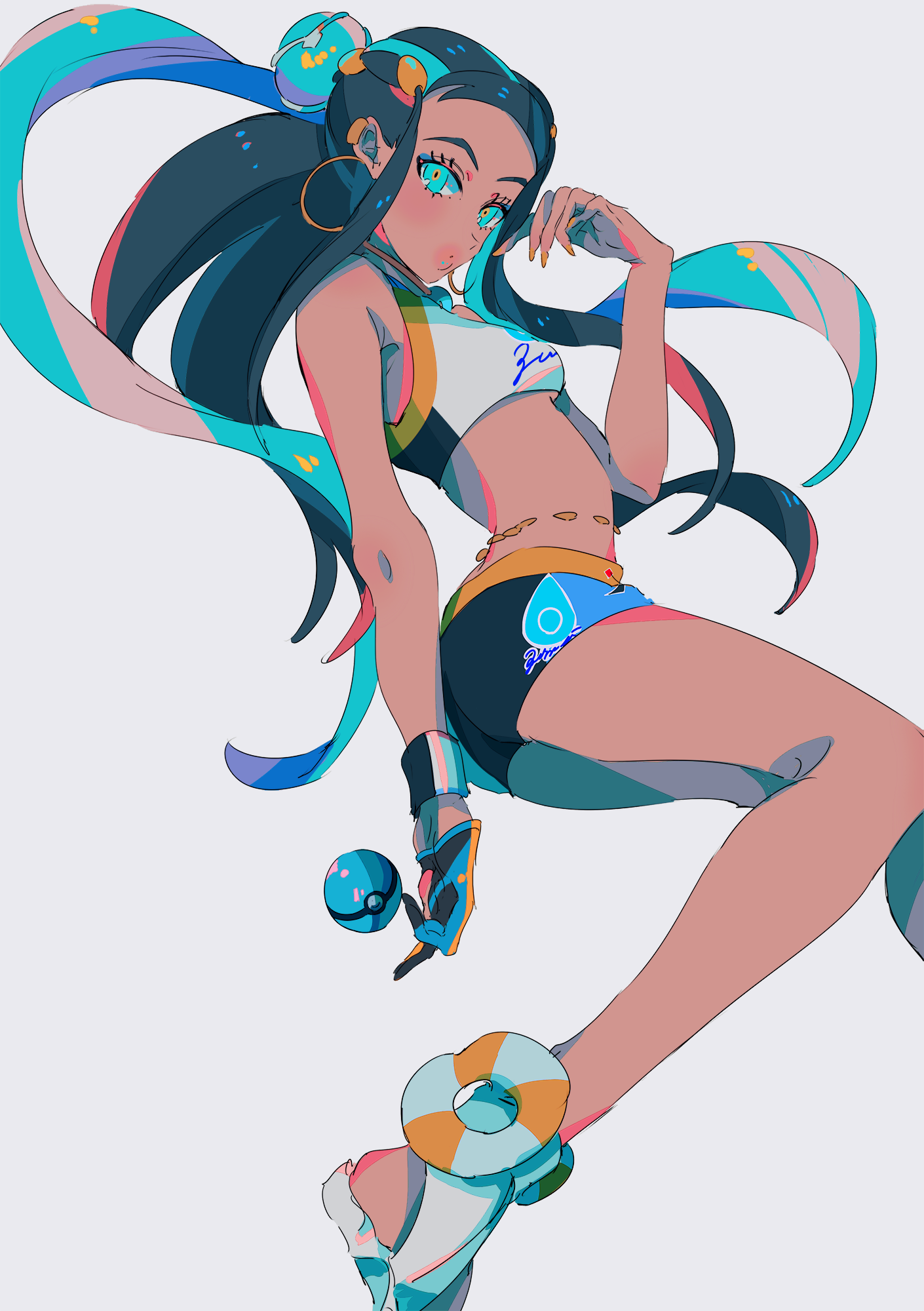 Nessa from Pokémon HD Phone Wallpaper