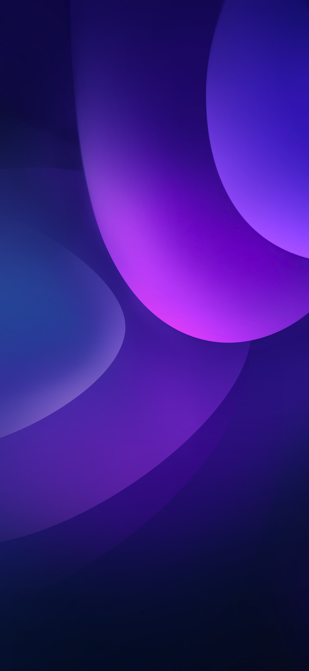 Abstract purple and blue gradient shapes HD Phone Wallpaper