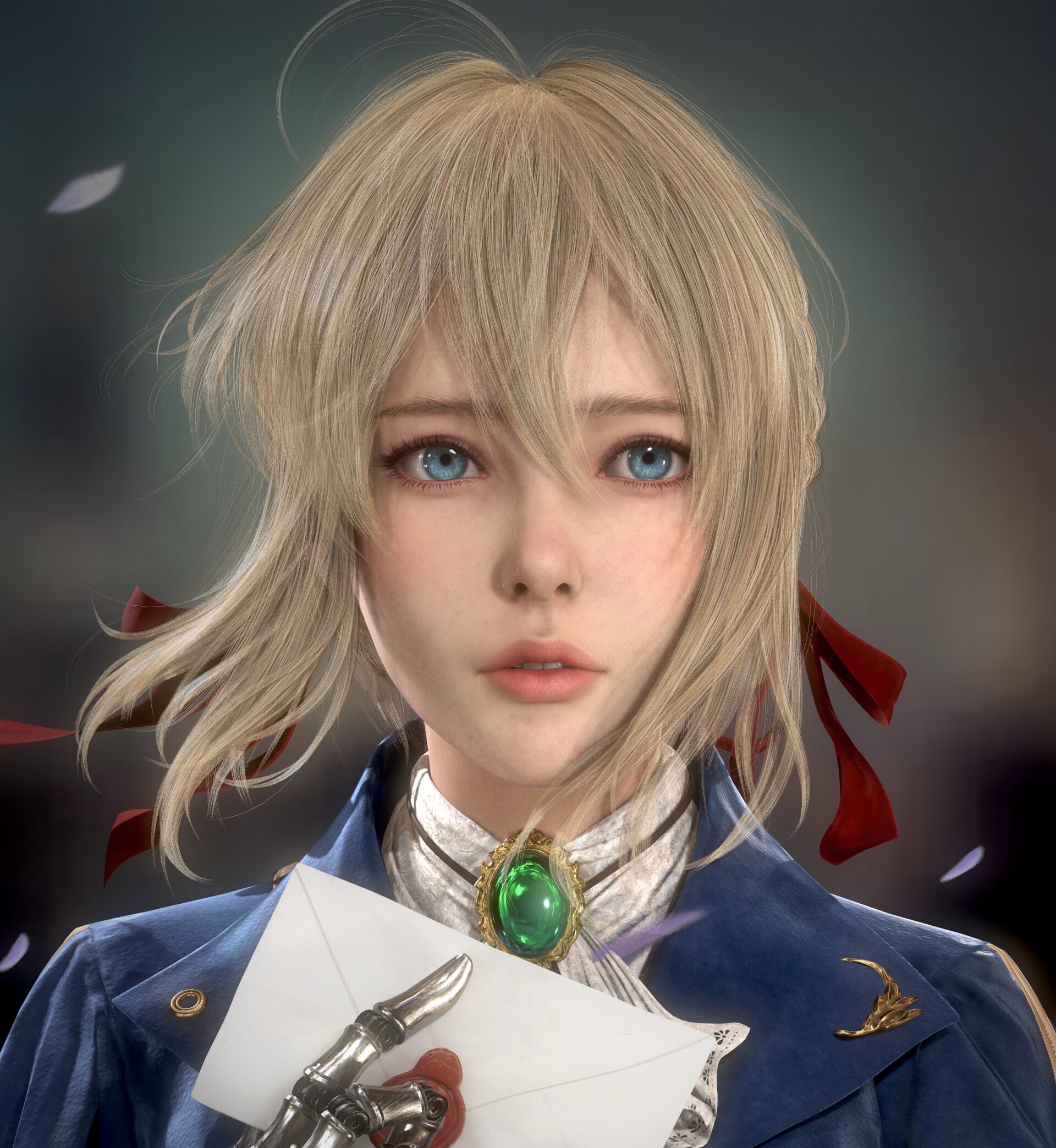 Violet Evergarden from Violet Evergarden HD Phone Wallpaper